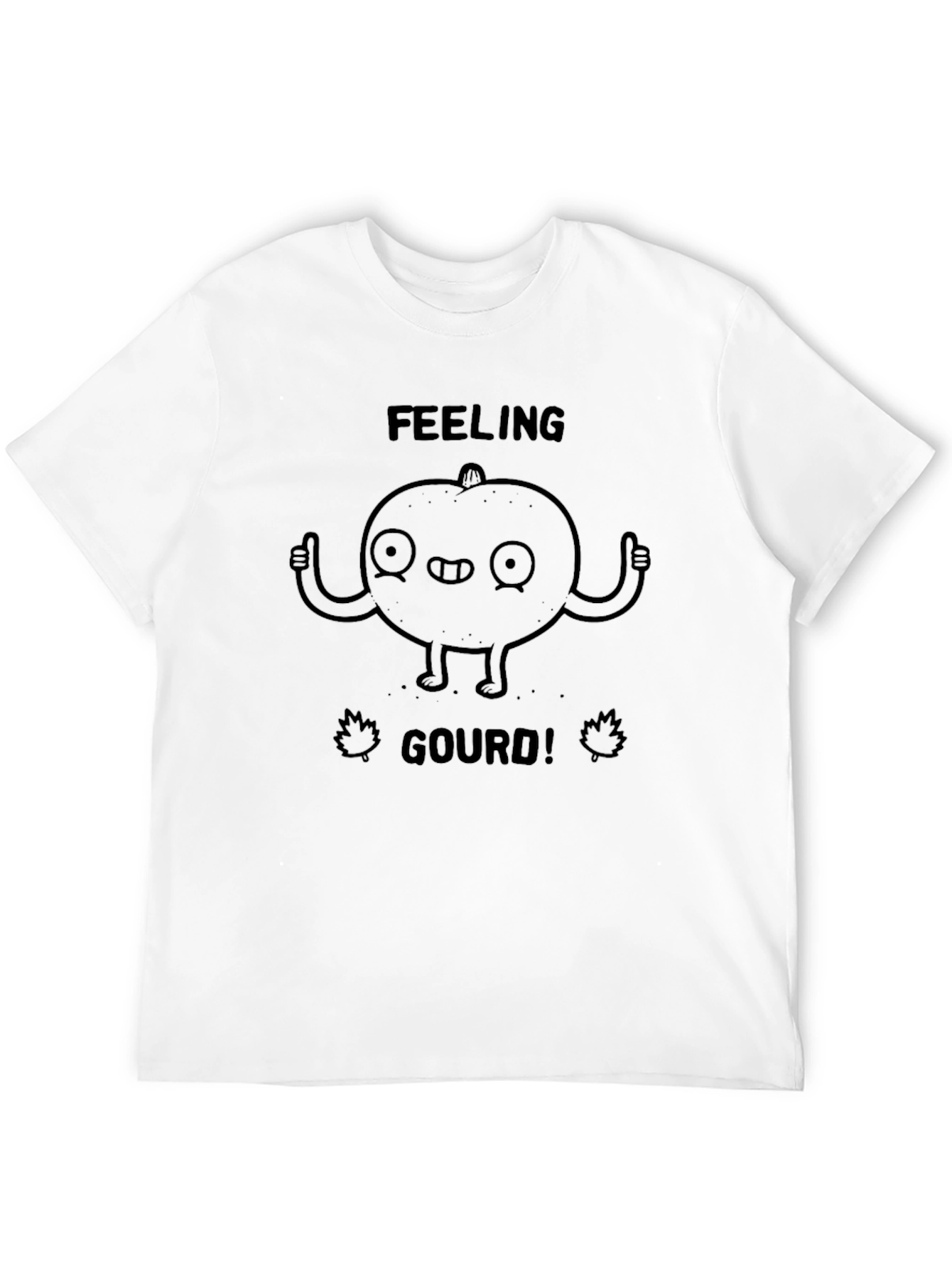 Feeling Gourd Funny Graphic T-Shirt - 12