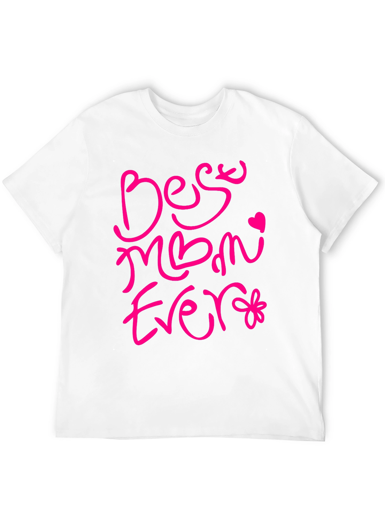 Black Best Mom Ever Graphic Tee - Black view 12