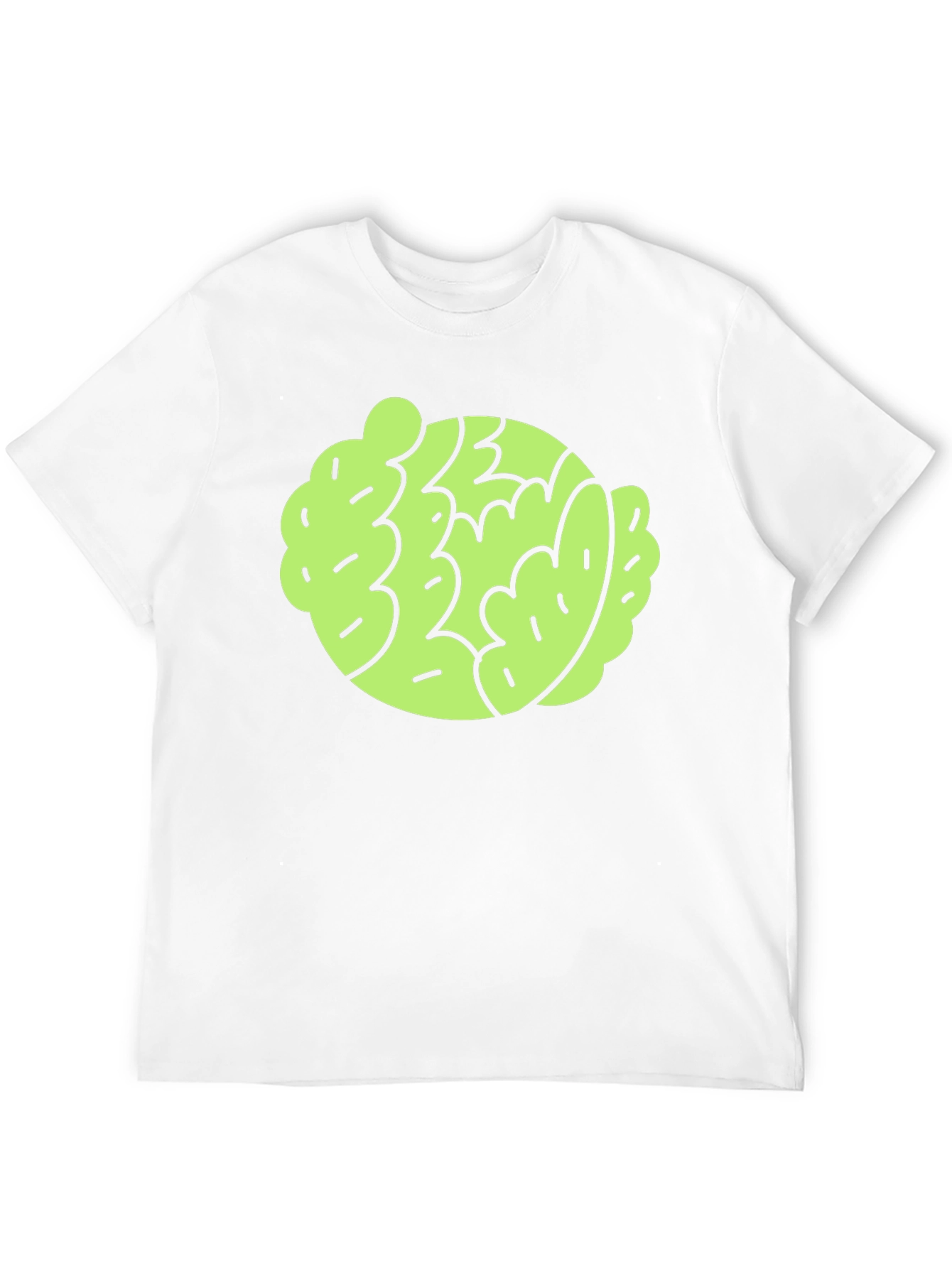 Black Funky Brain Graphic T-Shirt - Modern Style view 12