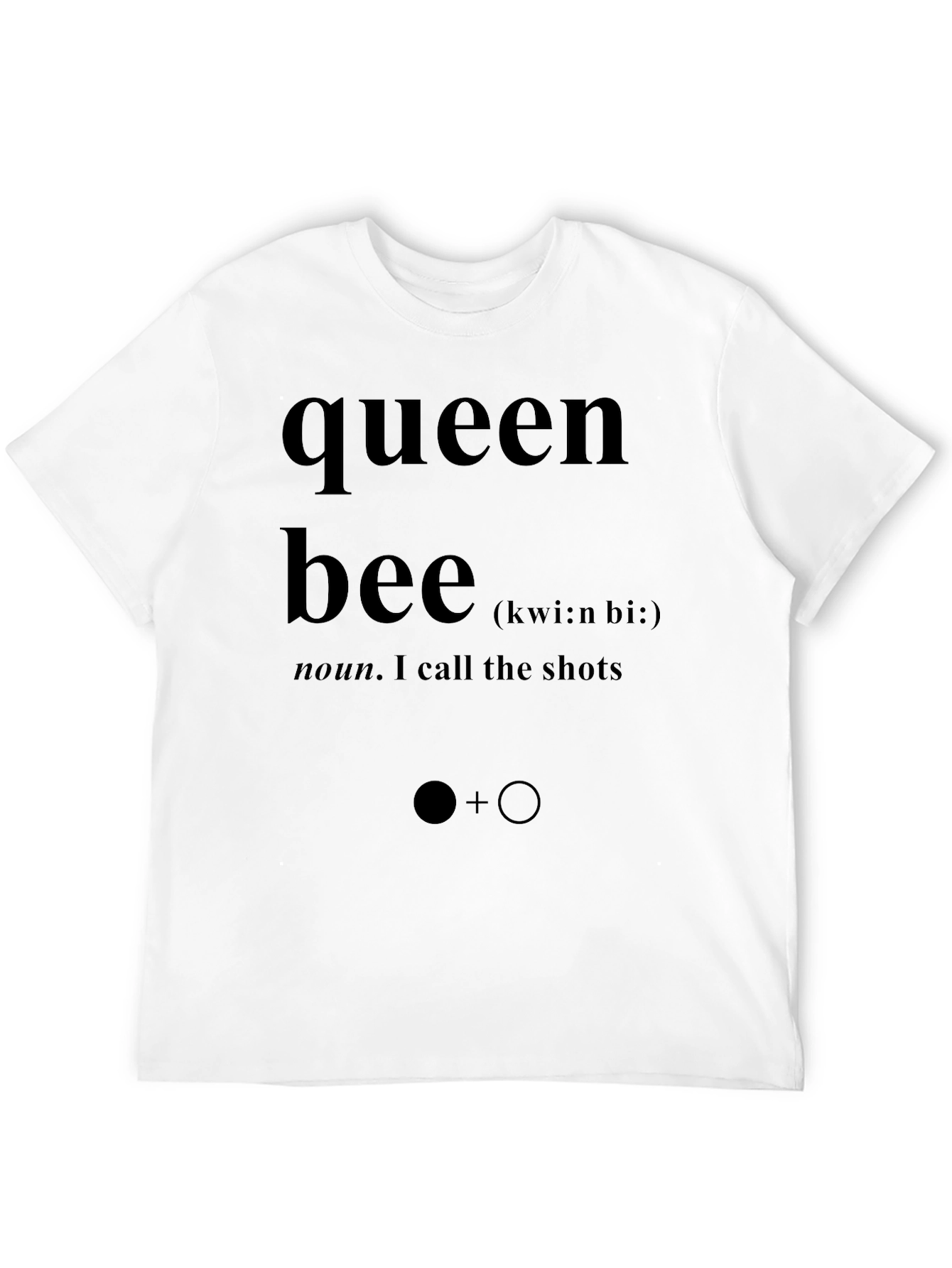 Black Queen Bee Graphic T-Shirt - Unisex view 12