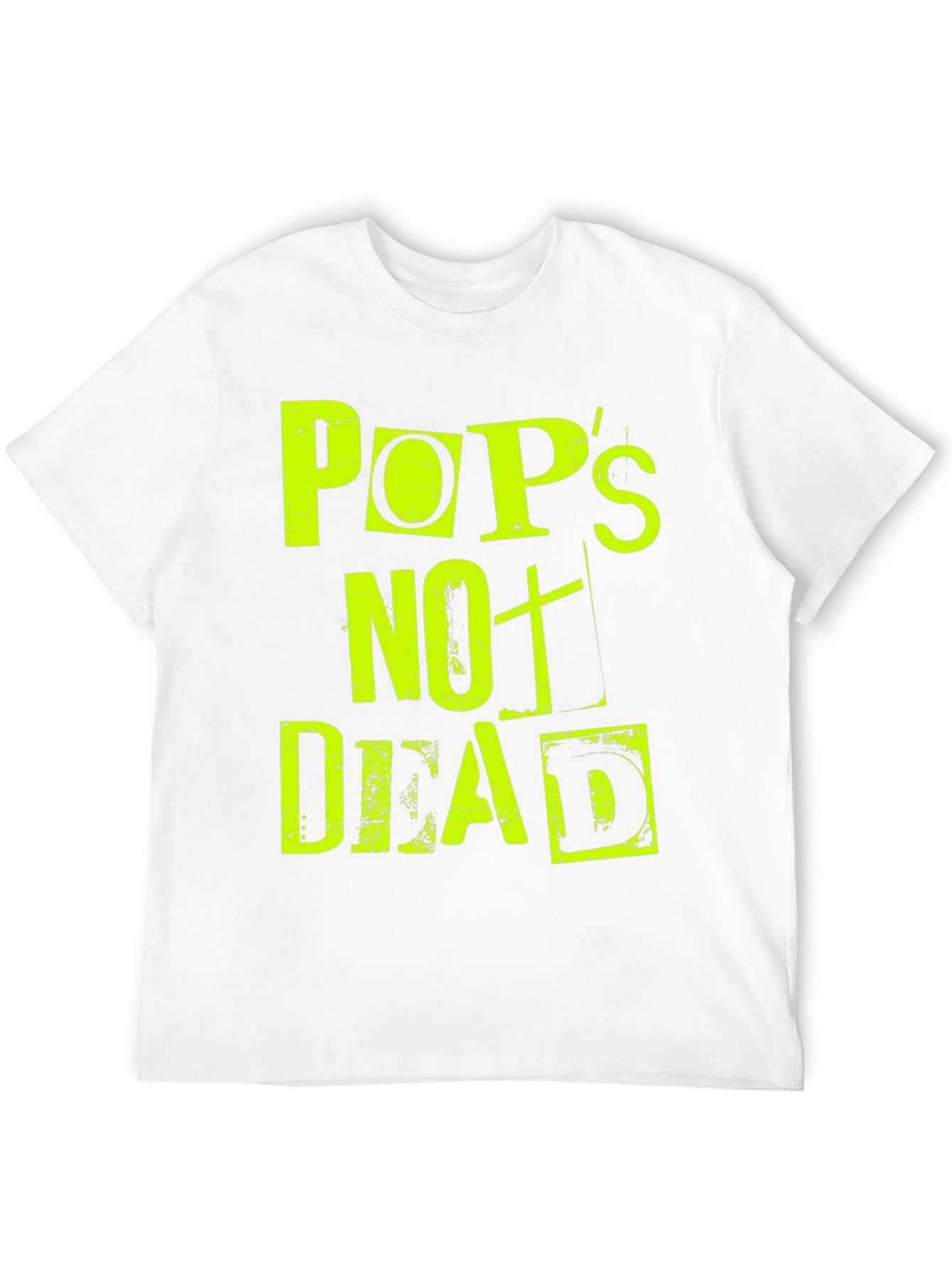 Black Pops Not Dead Graphic Print Tee view 12