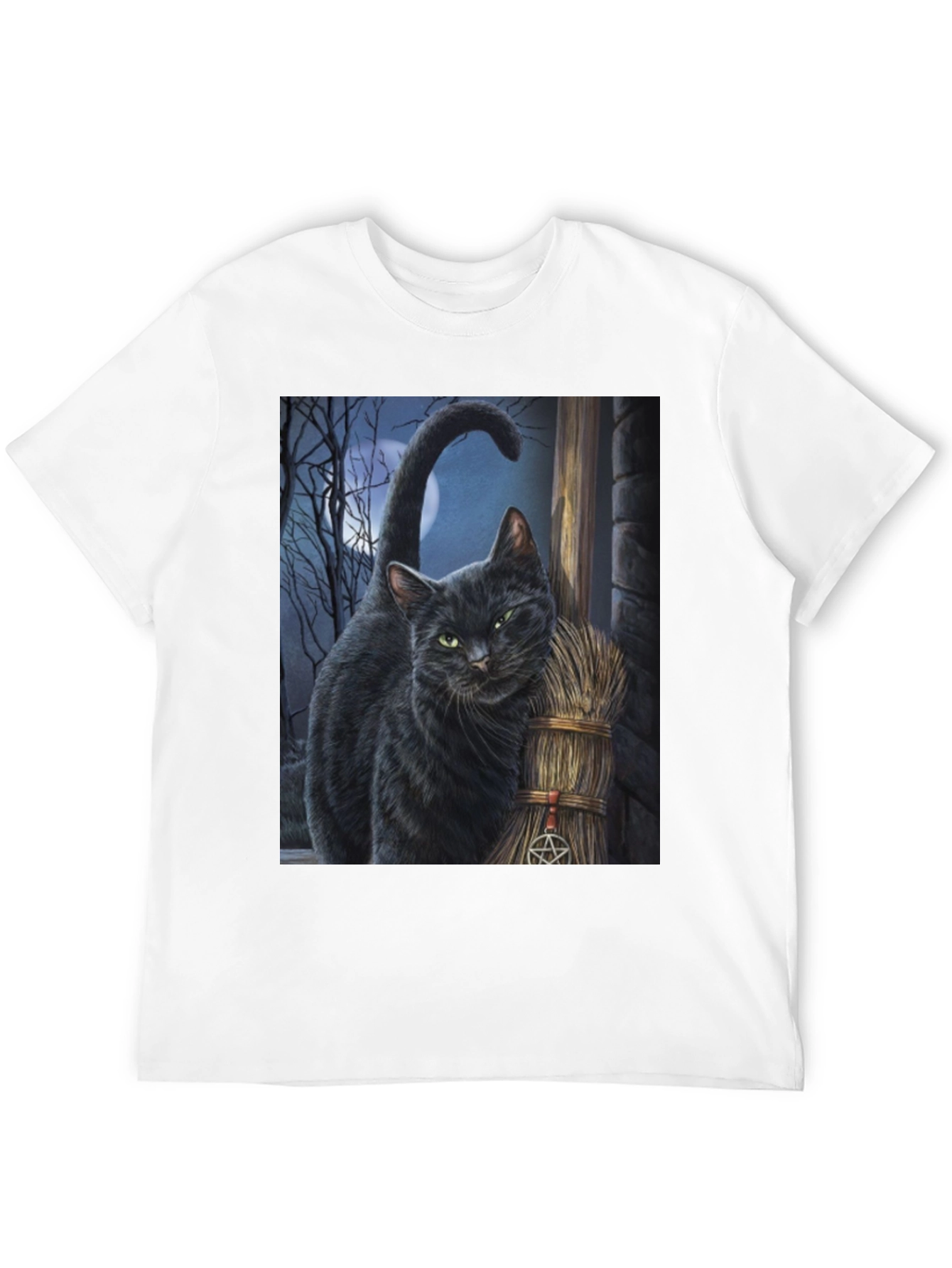 Black Black Cat Witchcraft T-Shirt view 12