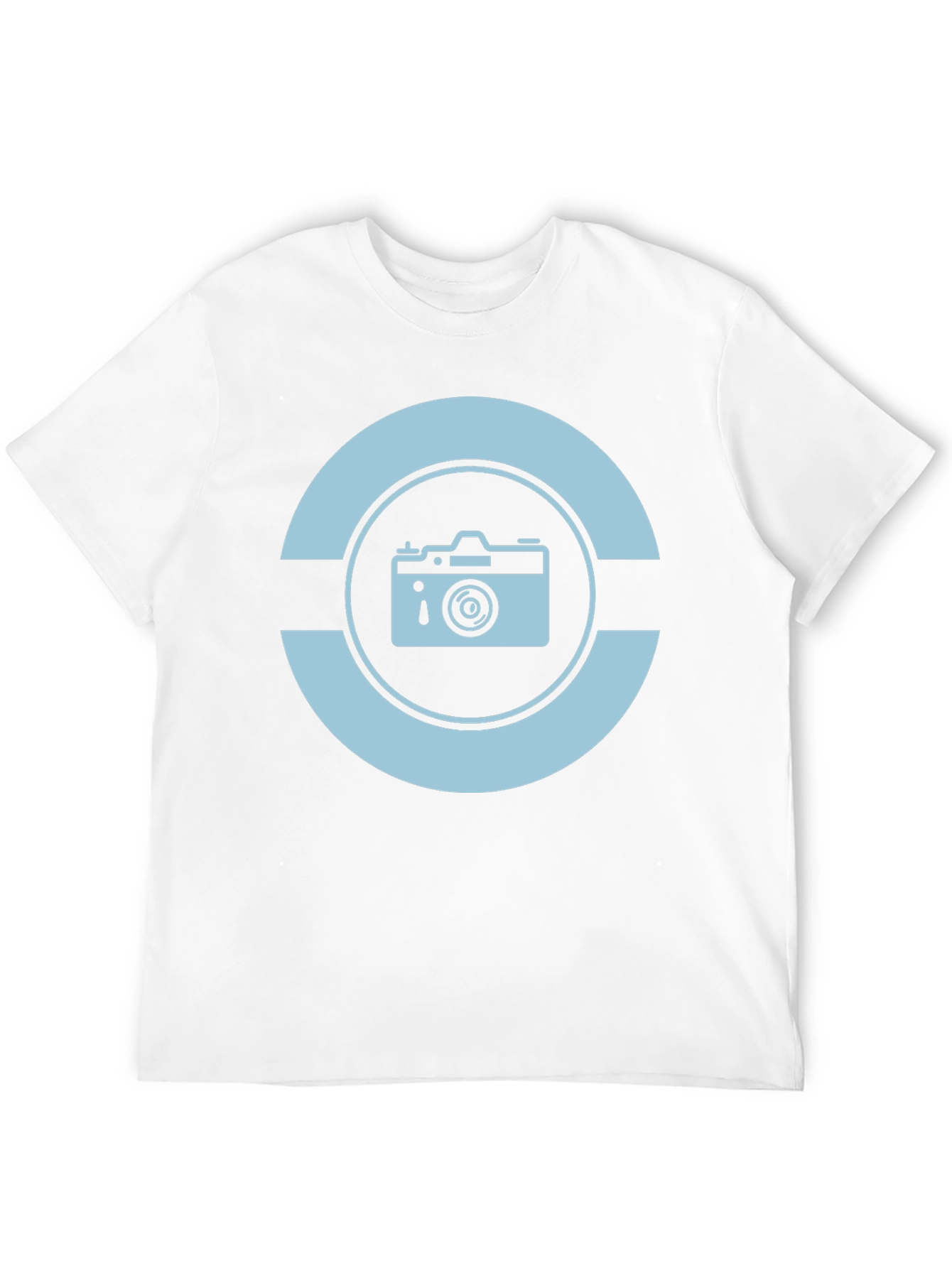 Black Retro Camera Graphic T-Shirt - Black view 12