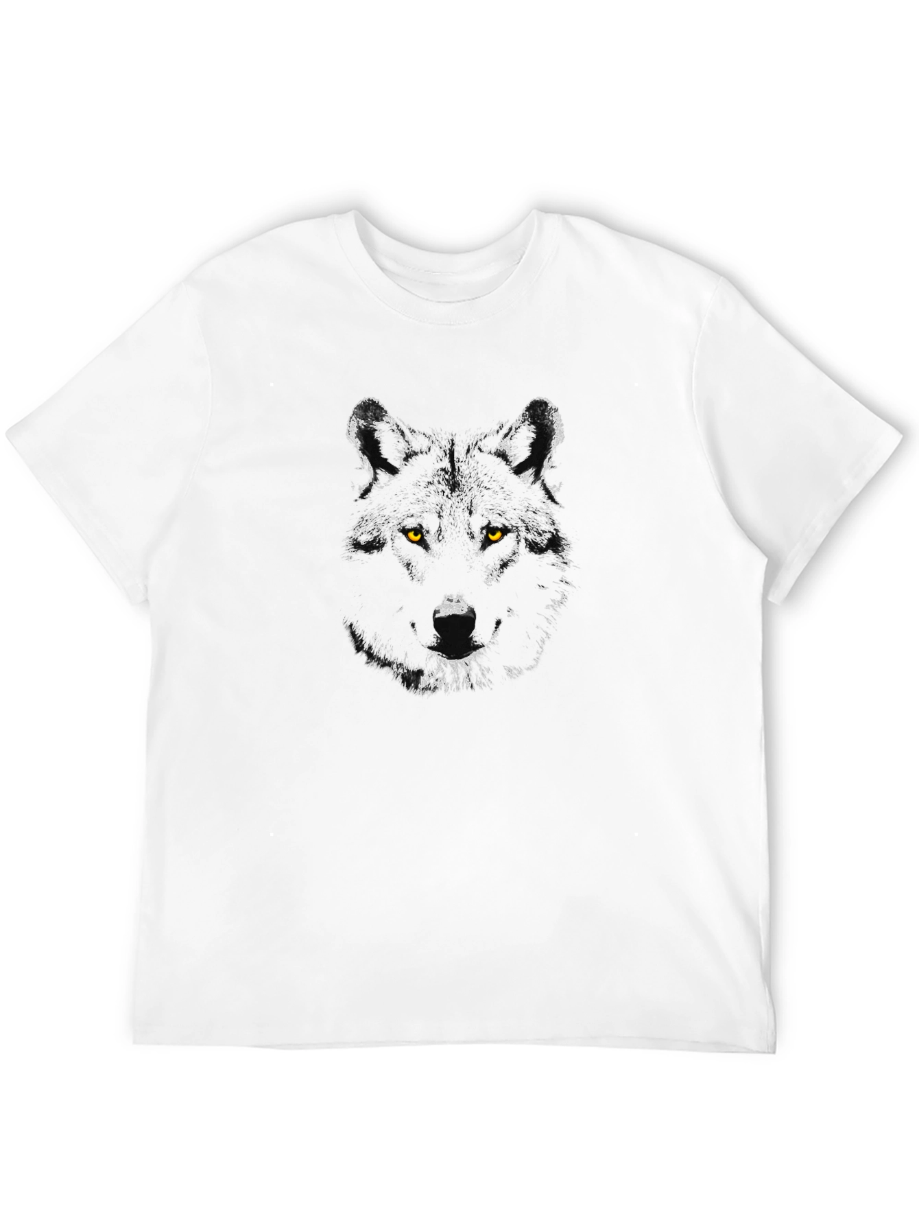 Black Black Wolf Graphic Tee - Fierce Style view 12