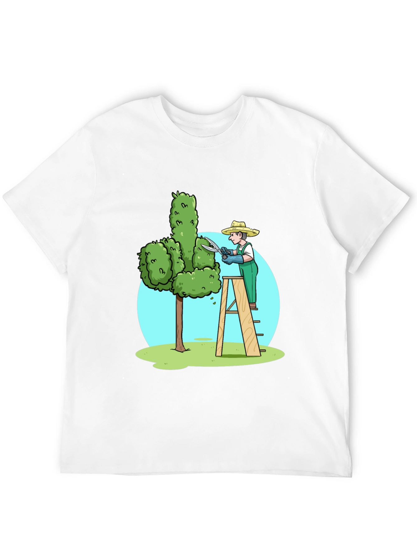 Black Funny Garden Humor T-Shirt view 12