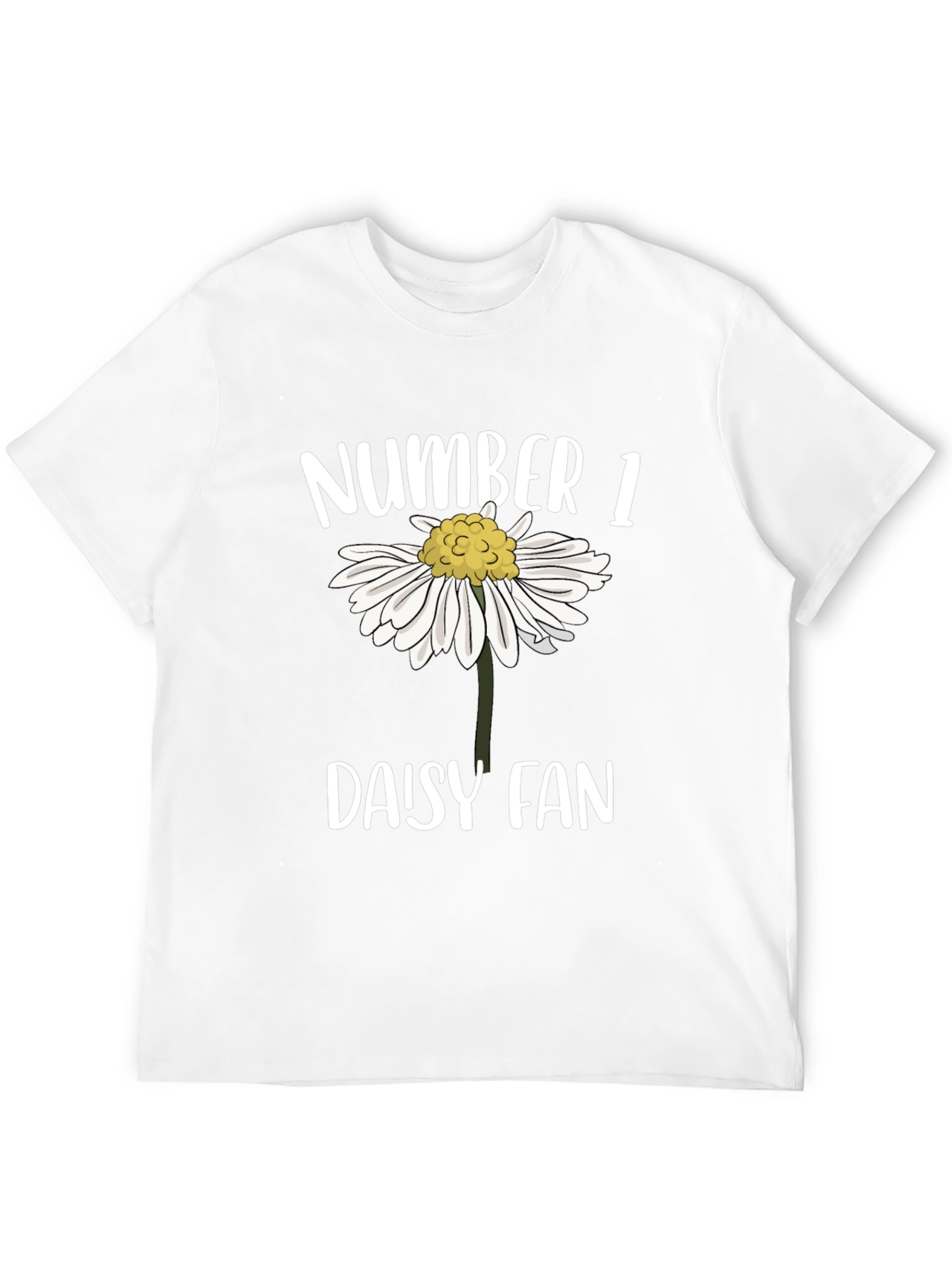 Number 1 Daisy Fan Graphic T-Shirt - 12