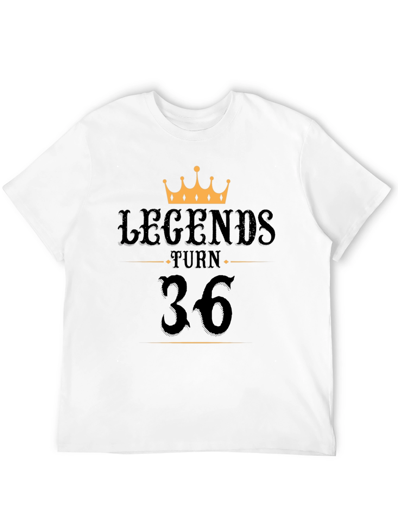 Black Legends Turn 36 Graphic T-Shirt view 12