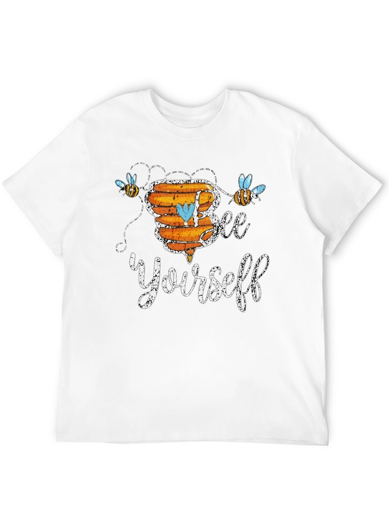 Black Bee Yourself Graphic T-Shirt - Cute & Comfy view 12