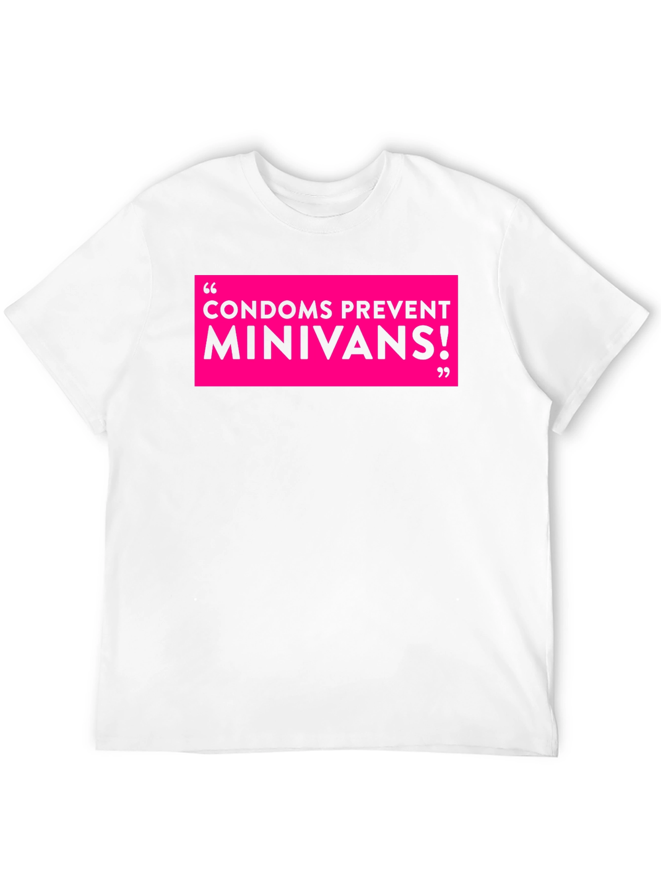 Black Funny Condoms Prevent Minivans Graphic Tee view 12