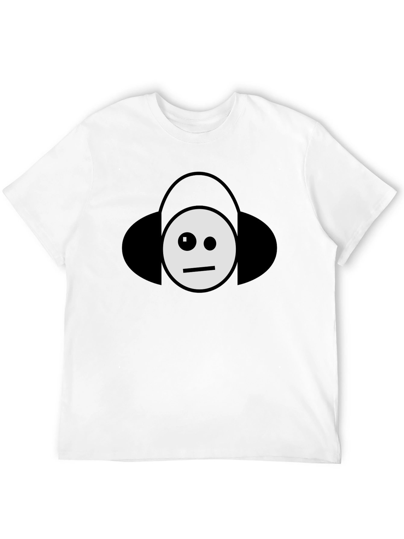 Black Cool DJ Emoji Black T-Shirt view 12