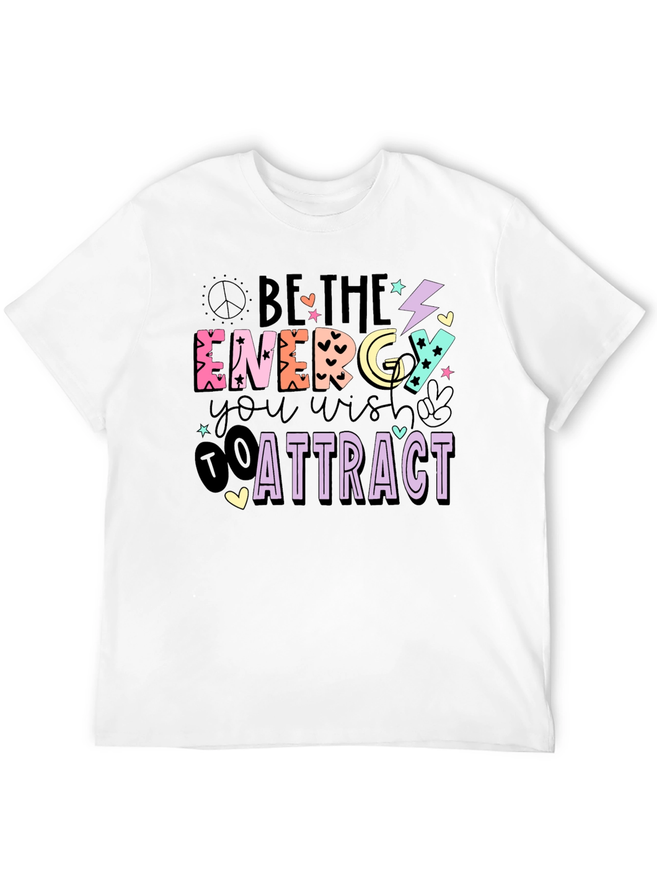 Black Be the Energy T-Shirt view 12