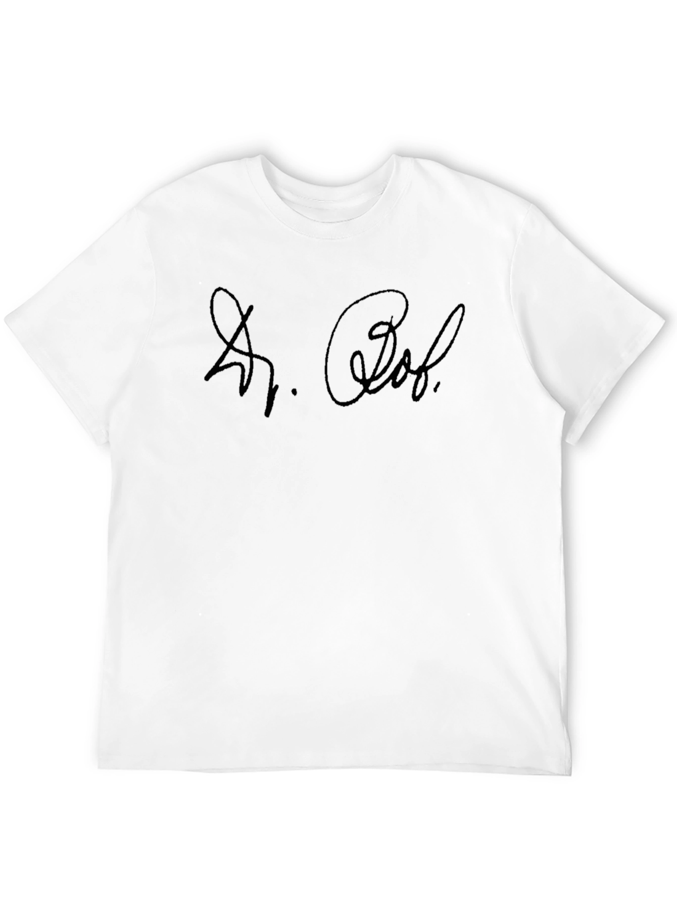 Black Black Tee with Signature Graphic view 12