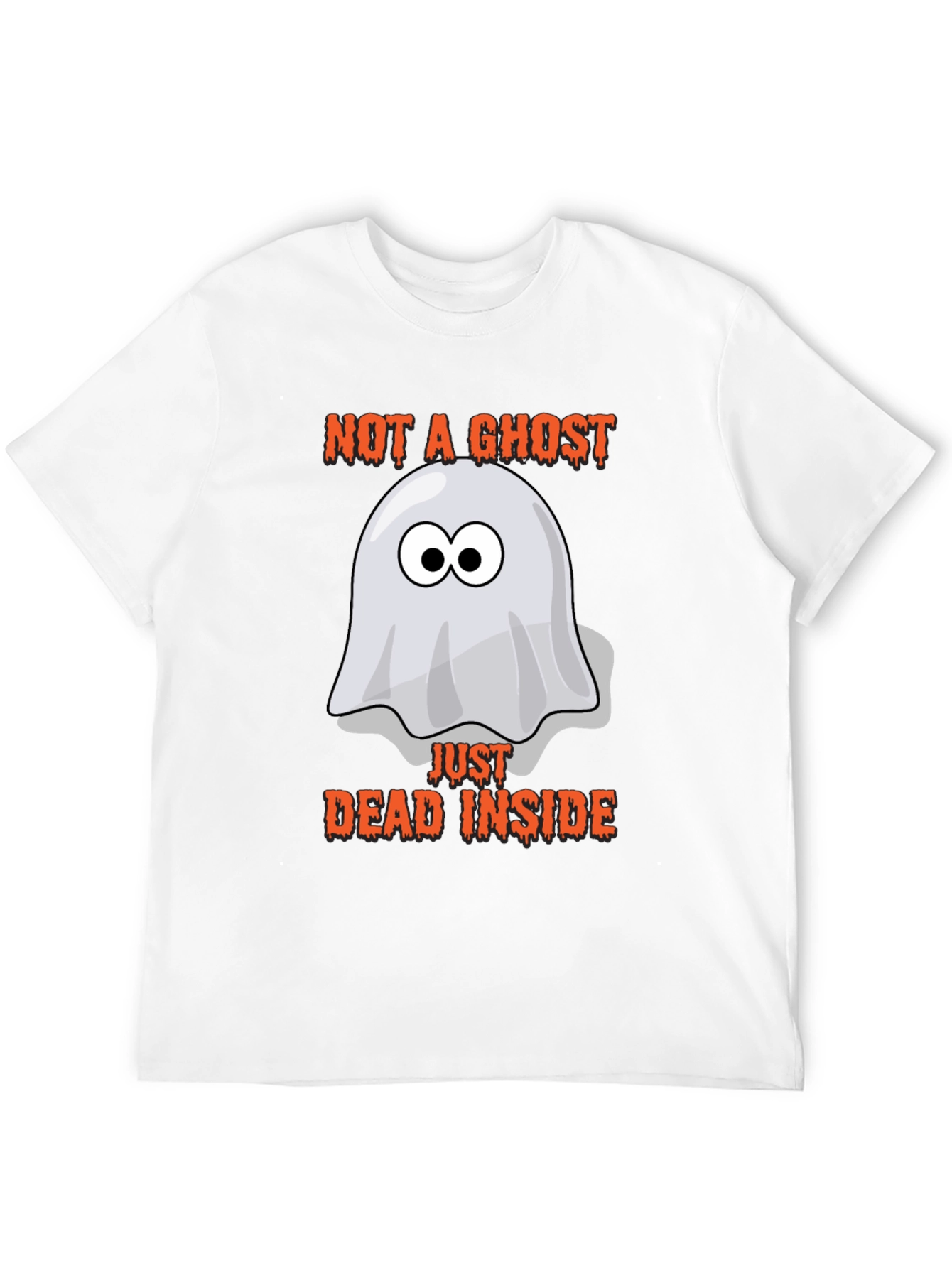 Black Not A Ghost, Just Dead Inside T-Shirt view 12