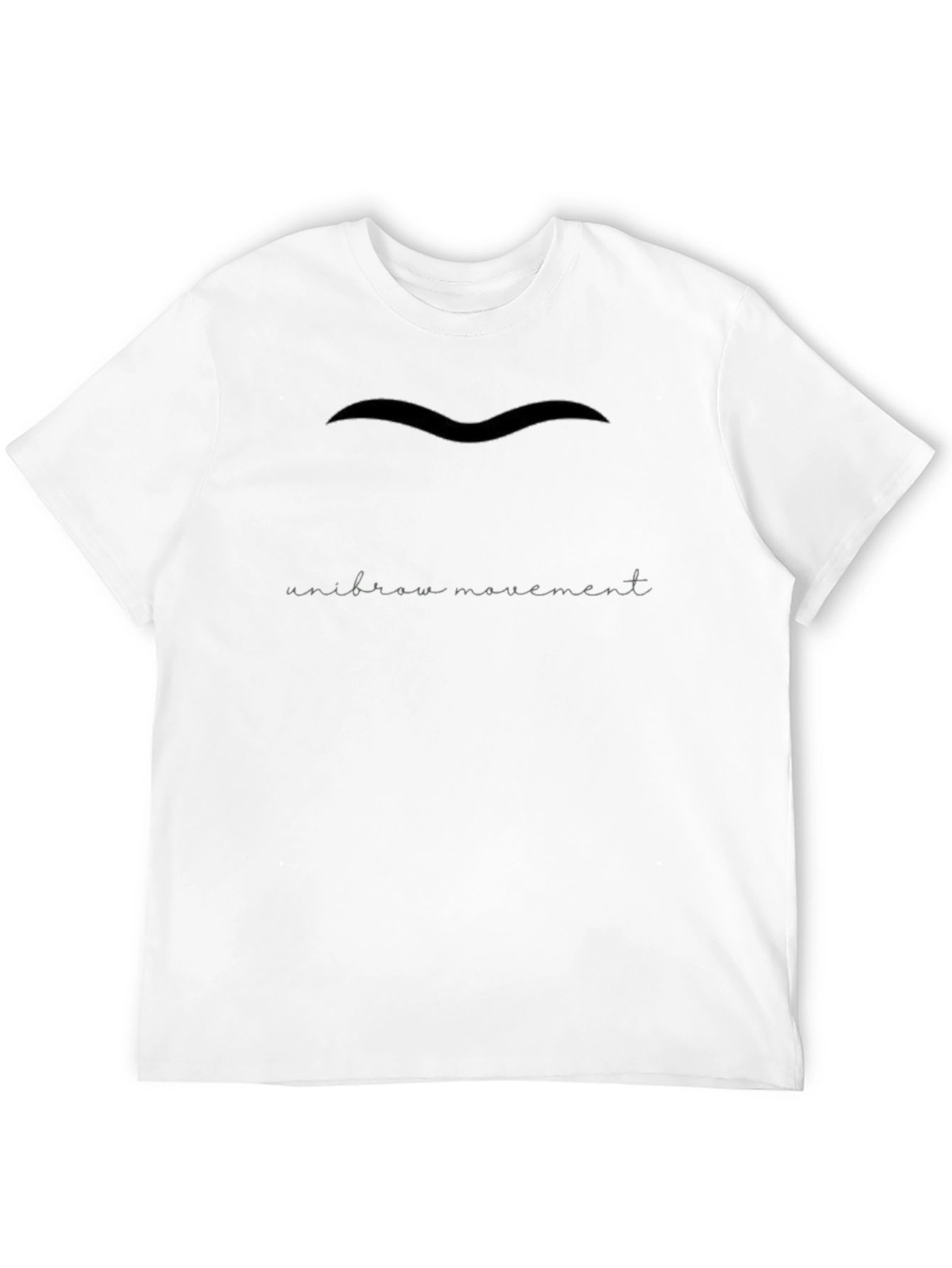 Black Unibrow Movement Black T-Shirt view 12