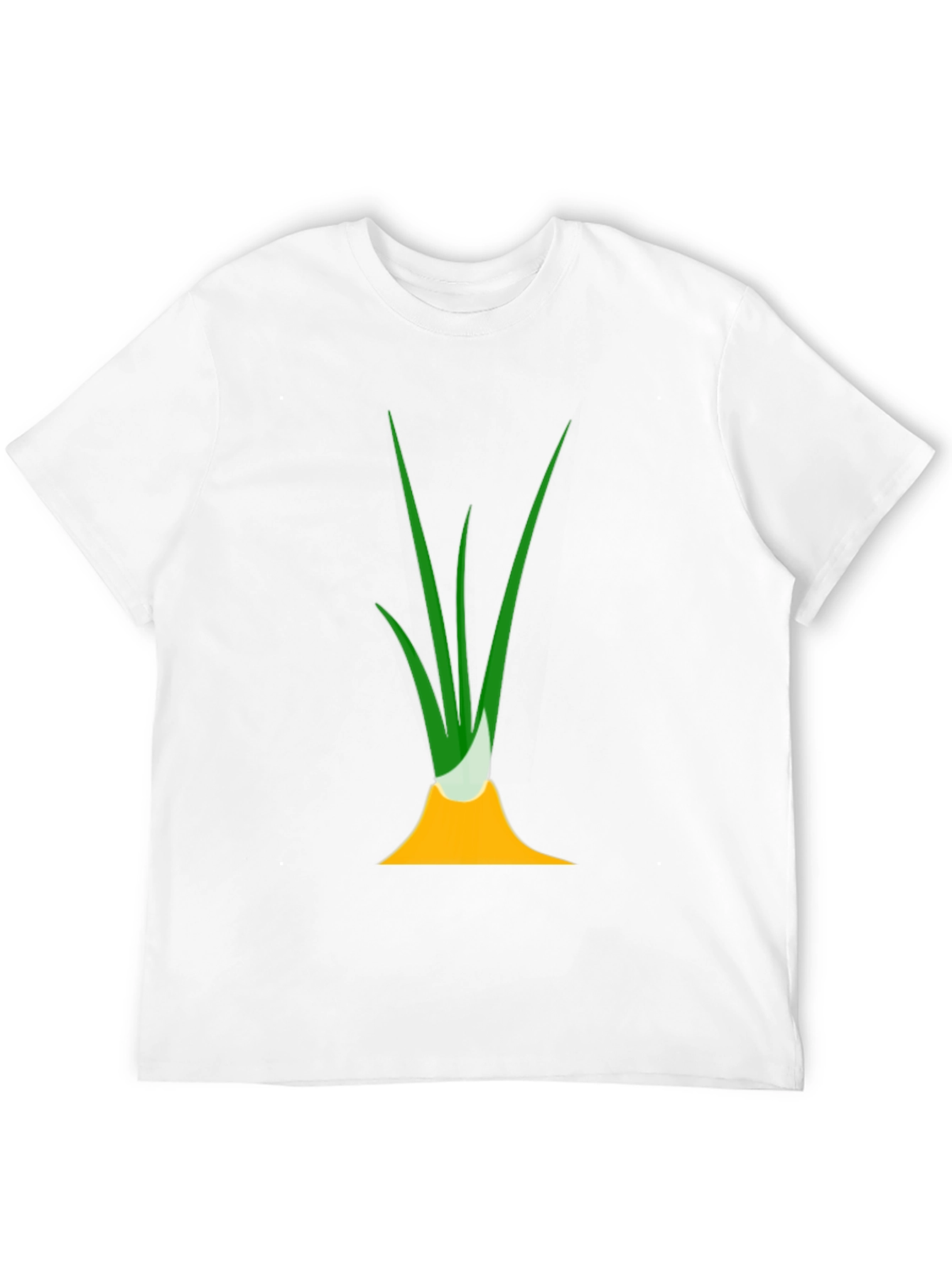 Black Funny Onion Graphic Tee - Black Cotton T-Shirt view 12