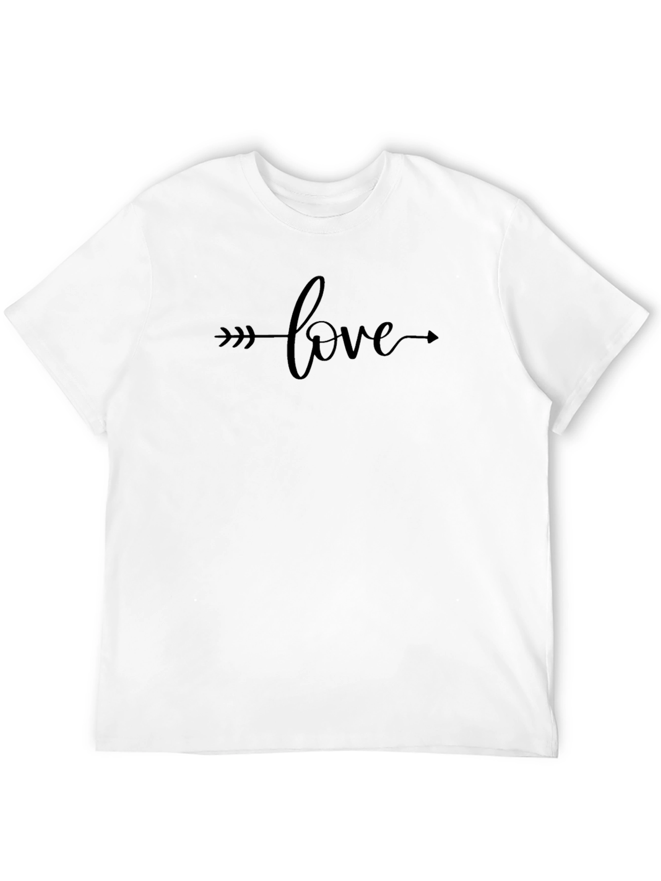 Black Love Arrow Graphic Tee - Stylish Comfort view 12