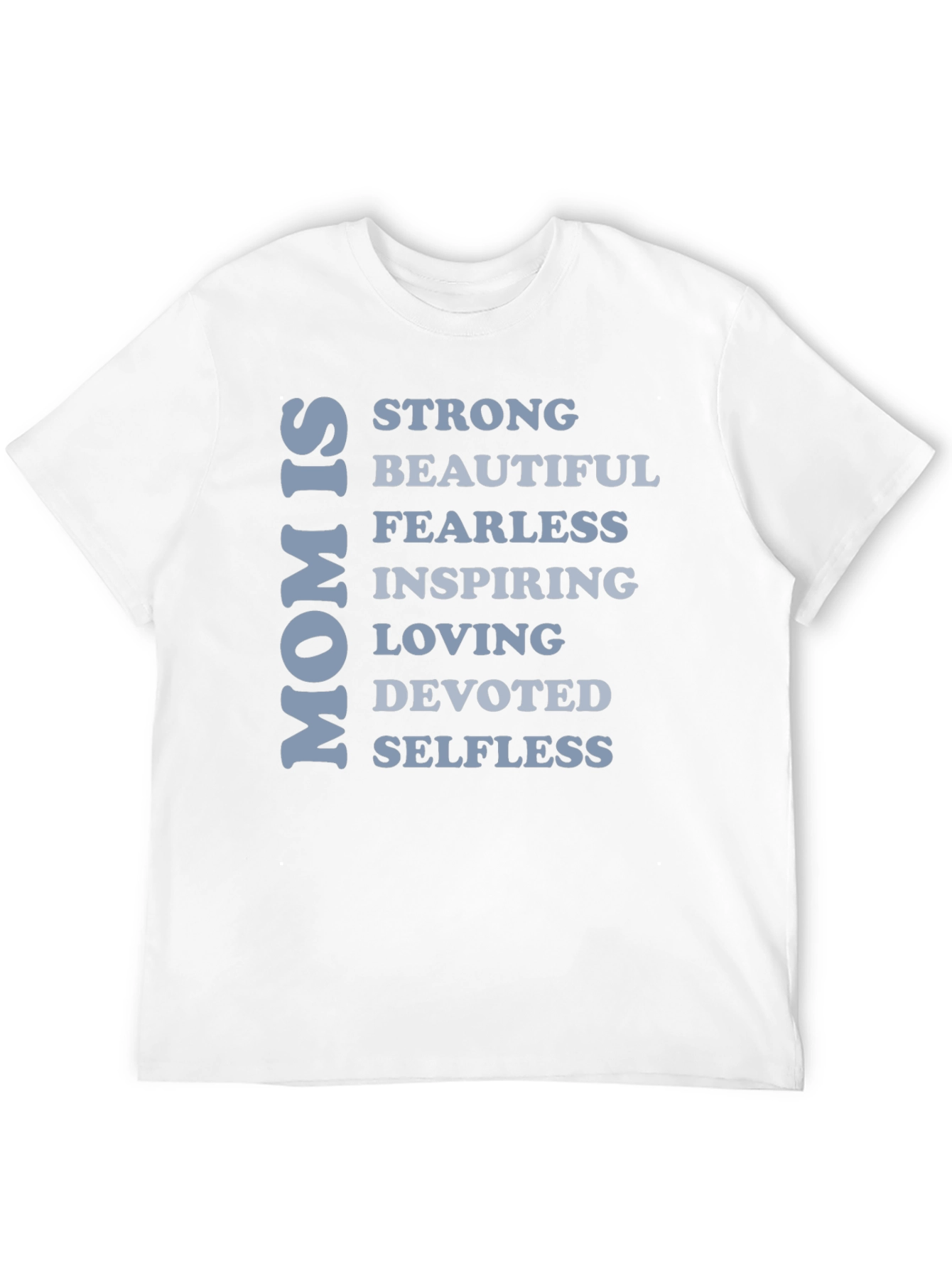 Black Mom Is T-Shirt - Strong Beautiful Fearless Loving view 12