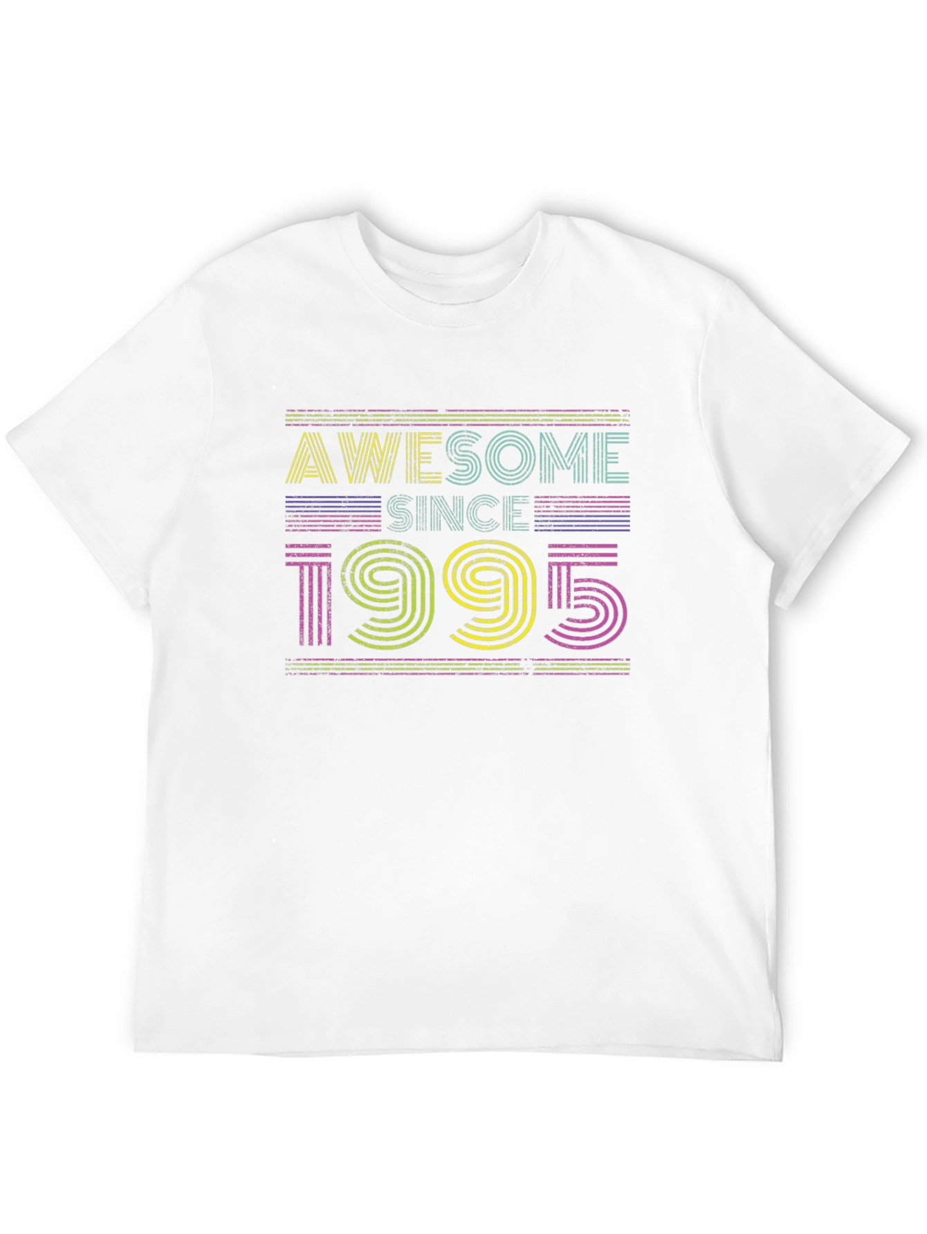 Black Awesome Since 1995 Graphic Tee view 12
