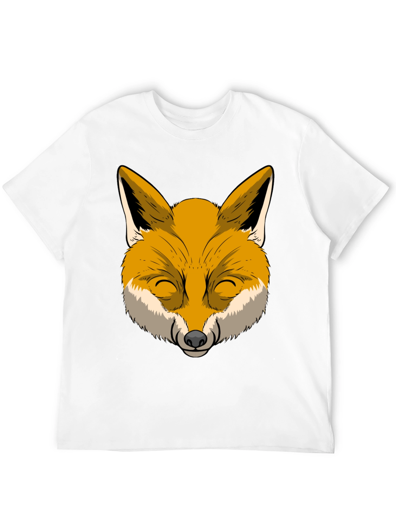 Black Fox Graphic T-Shirt - Cool Animal Design view 12