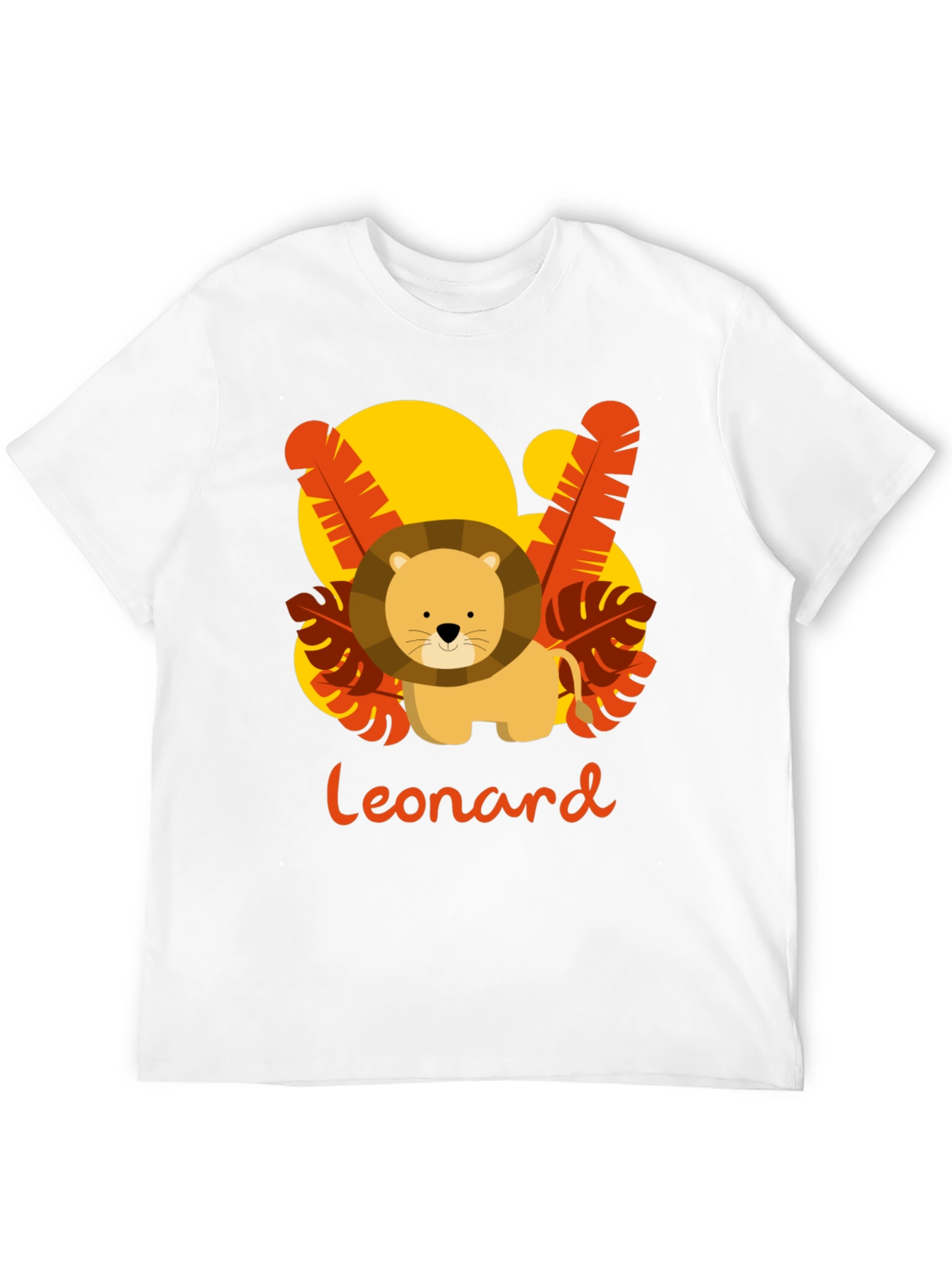 Black Personalized Lion Cub T-Shirt view 12