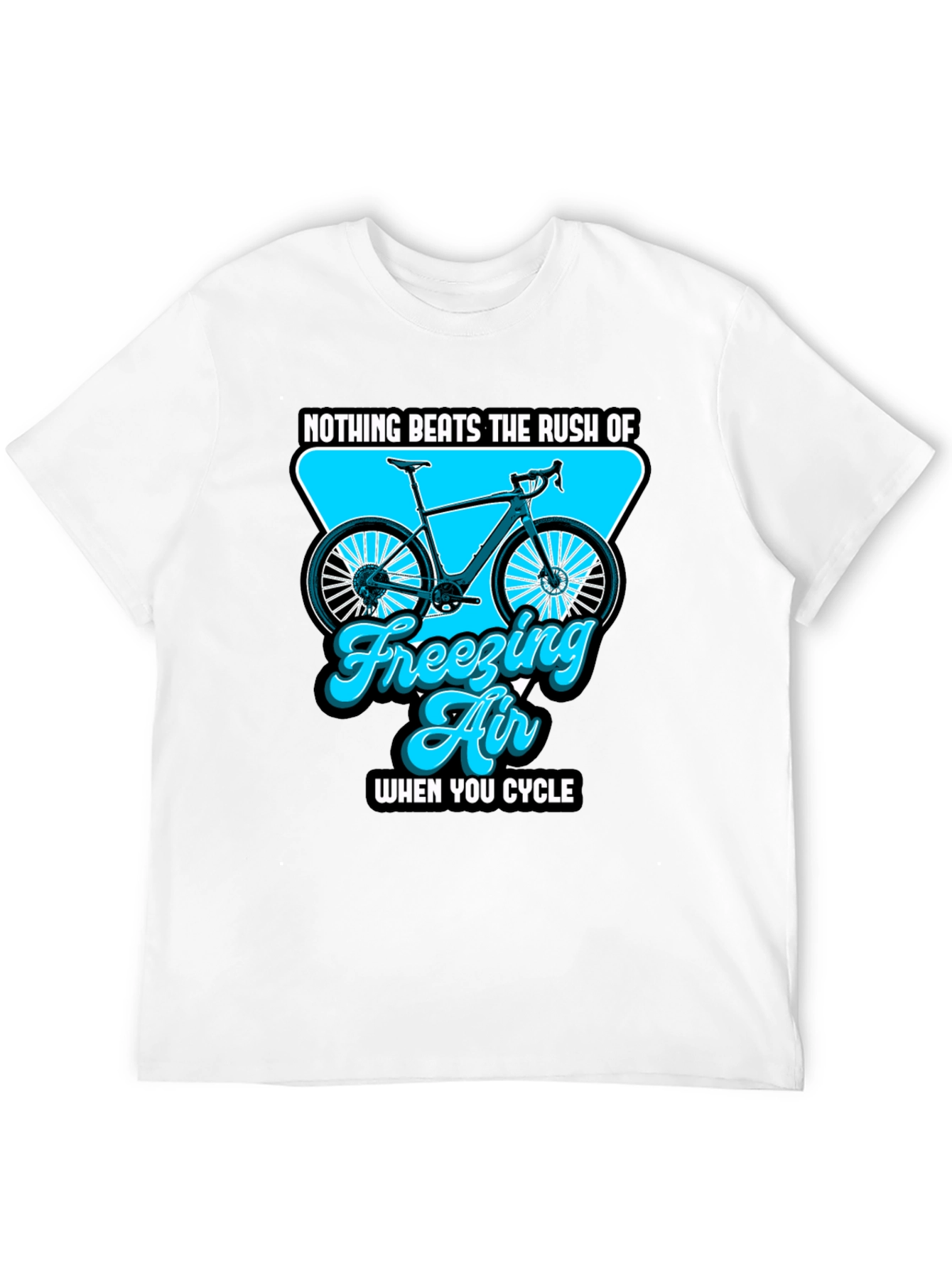 Black Freezing Air Cycle T-Shirt - Black view 12