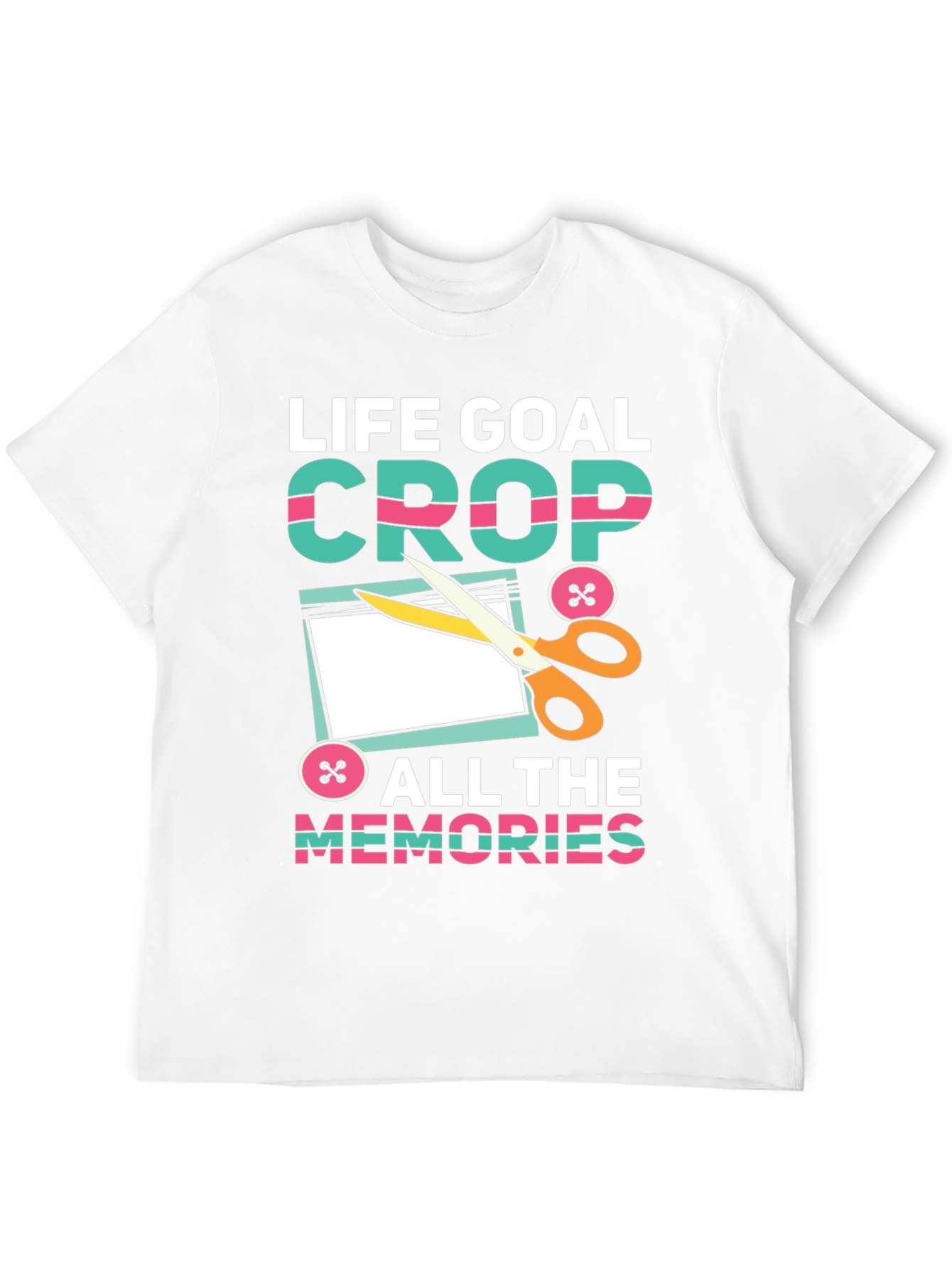 Black Life Goal Crop All the Memories T-Shirt view 12