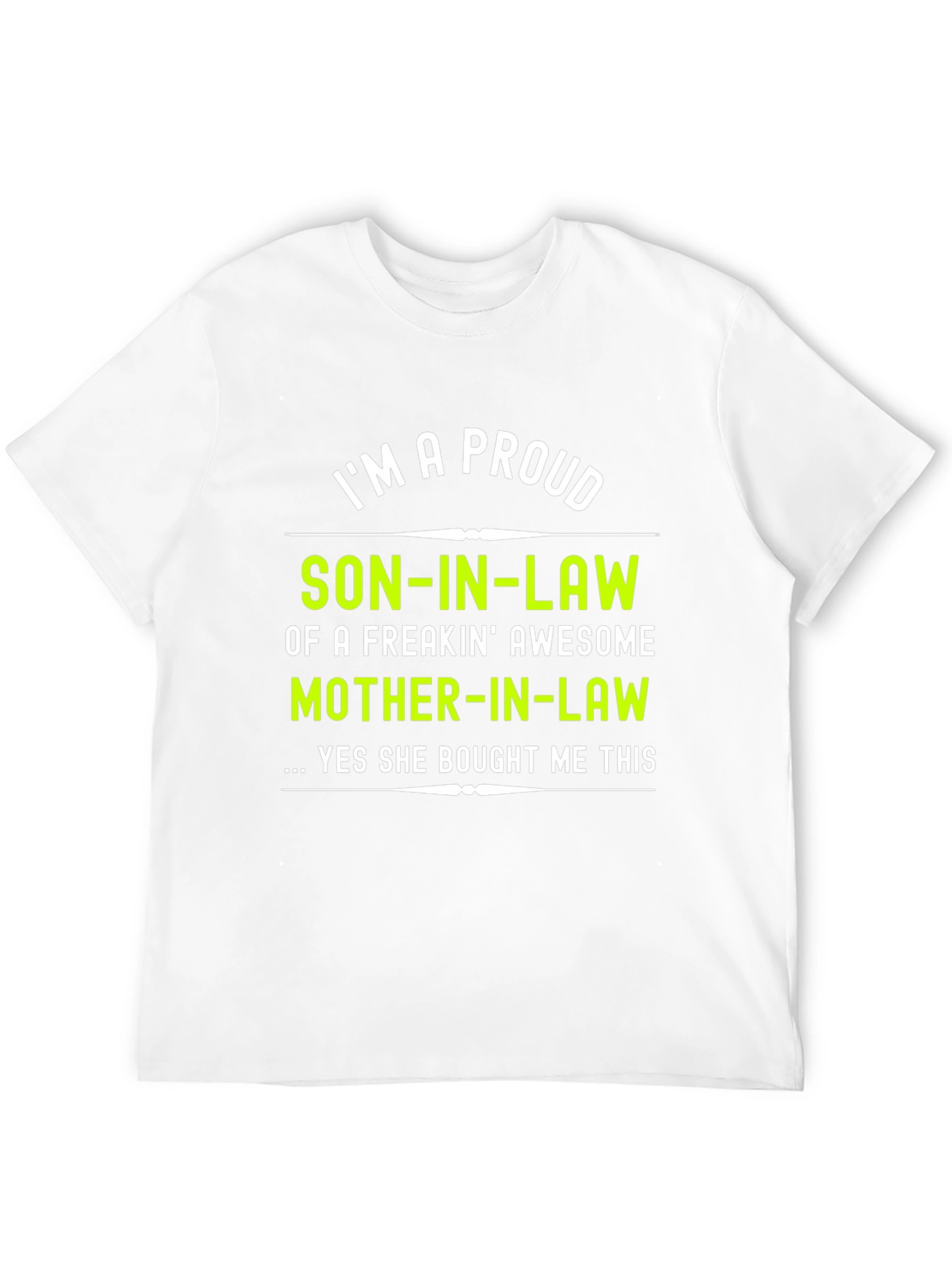 Black Proud Son-In-Law Graphic T-Shirt view 12