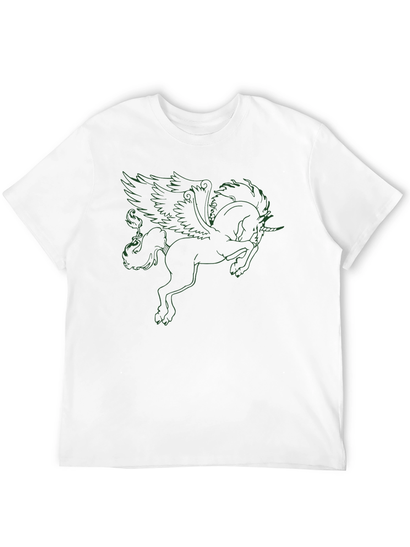 Black Black Pegasus Graphic Tee view 12