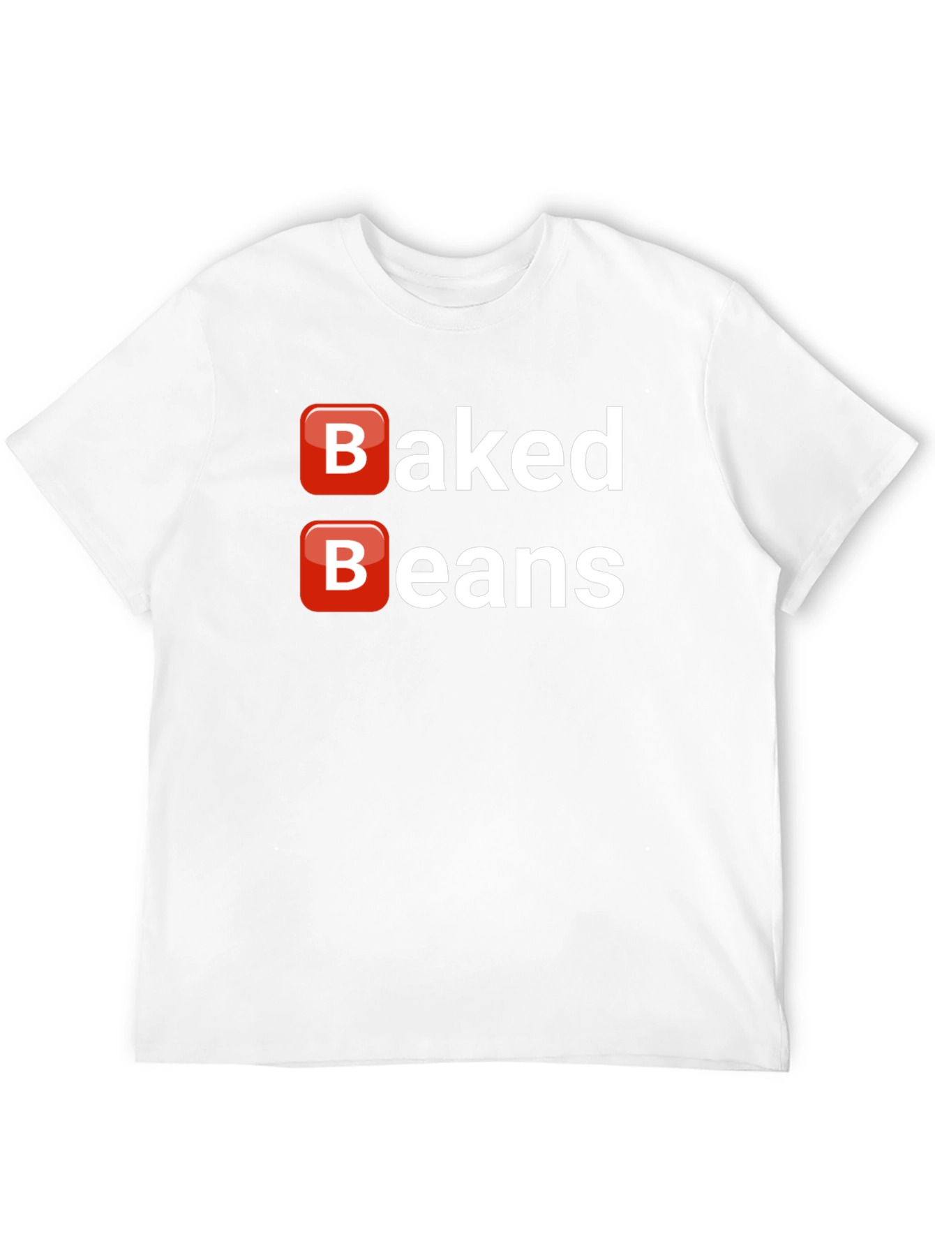 Black Baked Beans T-Shirt - Funny Food Tee view 12