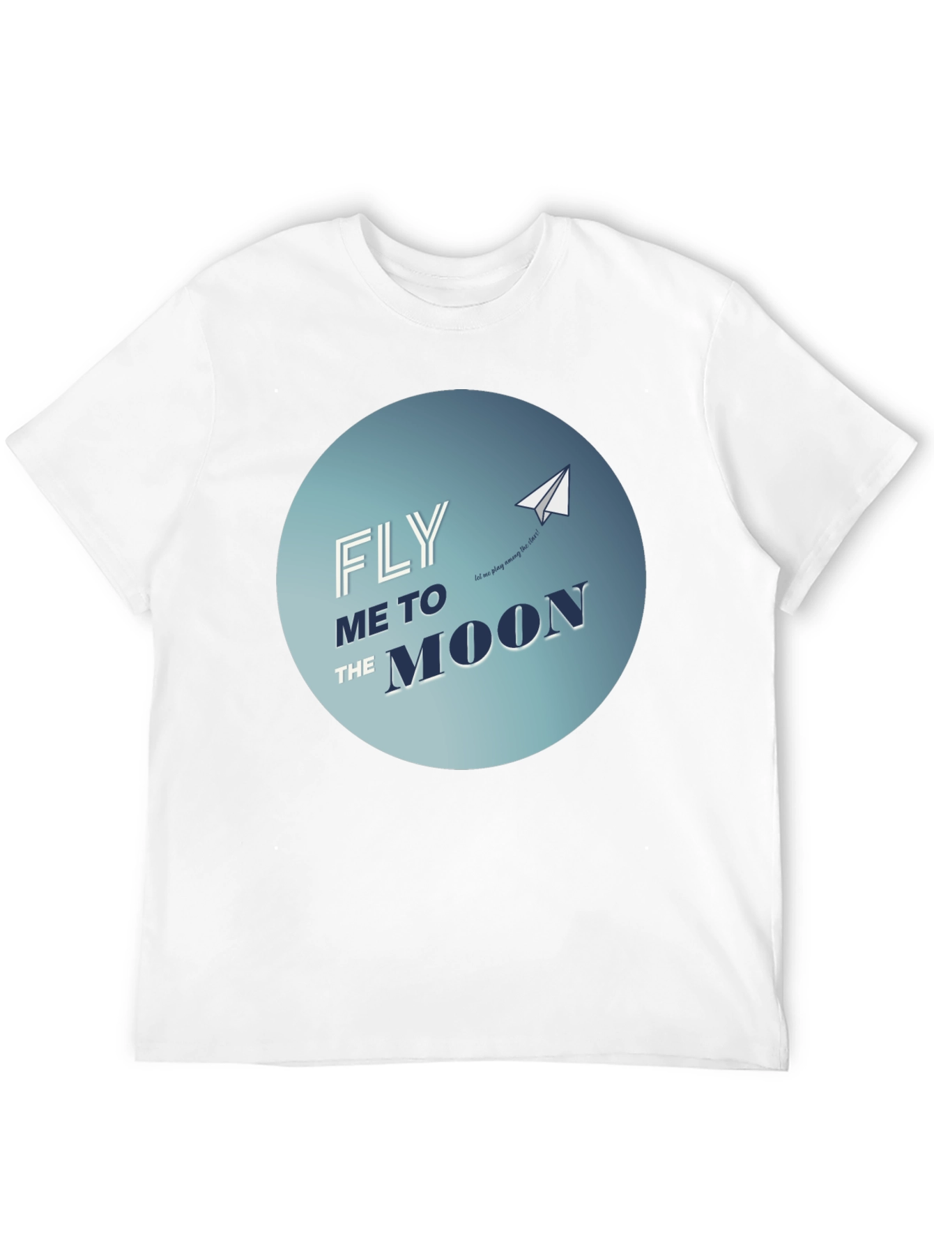 Black Fly Me to the Moon Graphic Tee view 12