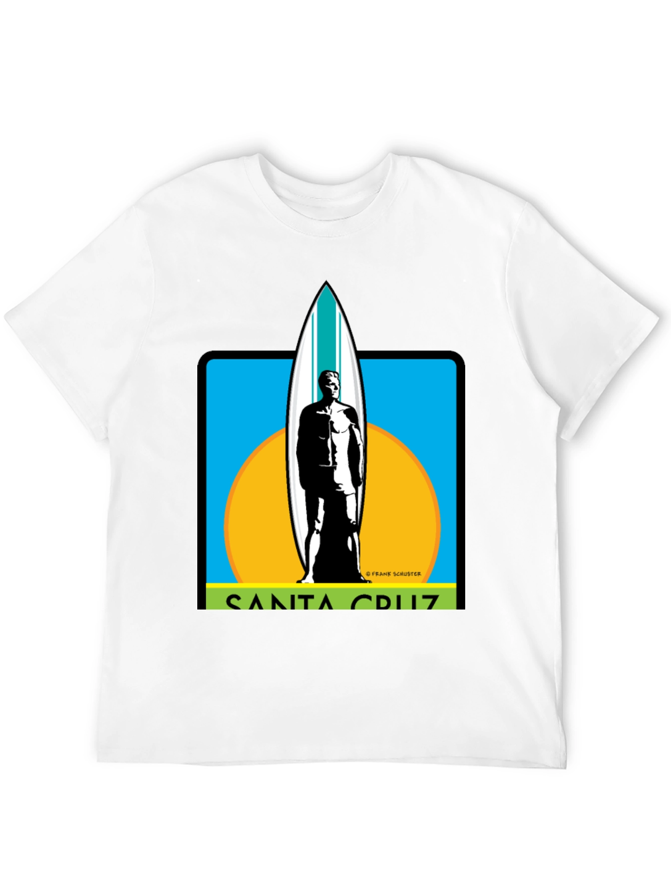 Santa Cruz Surfer Graphic Tee - Black - 12