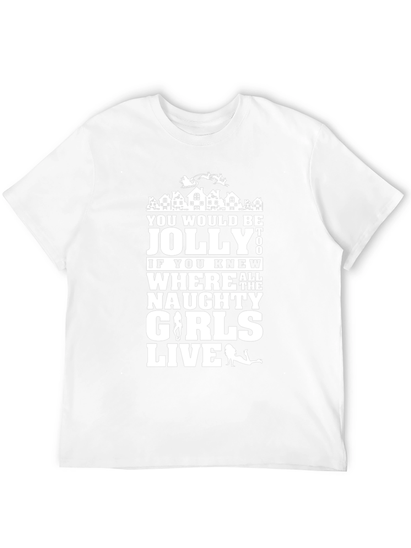 Black Jolly Naughty Girls T-Shirt view 12