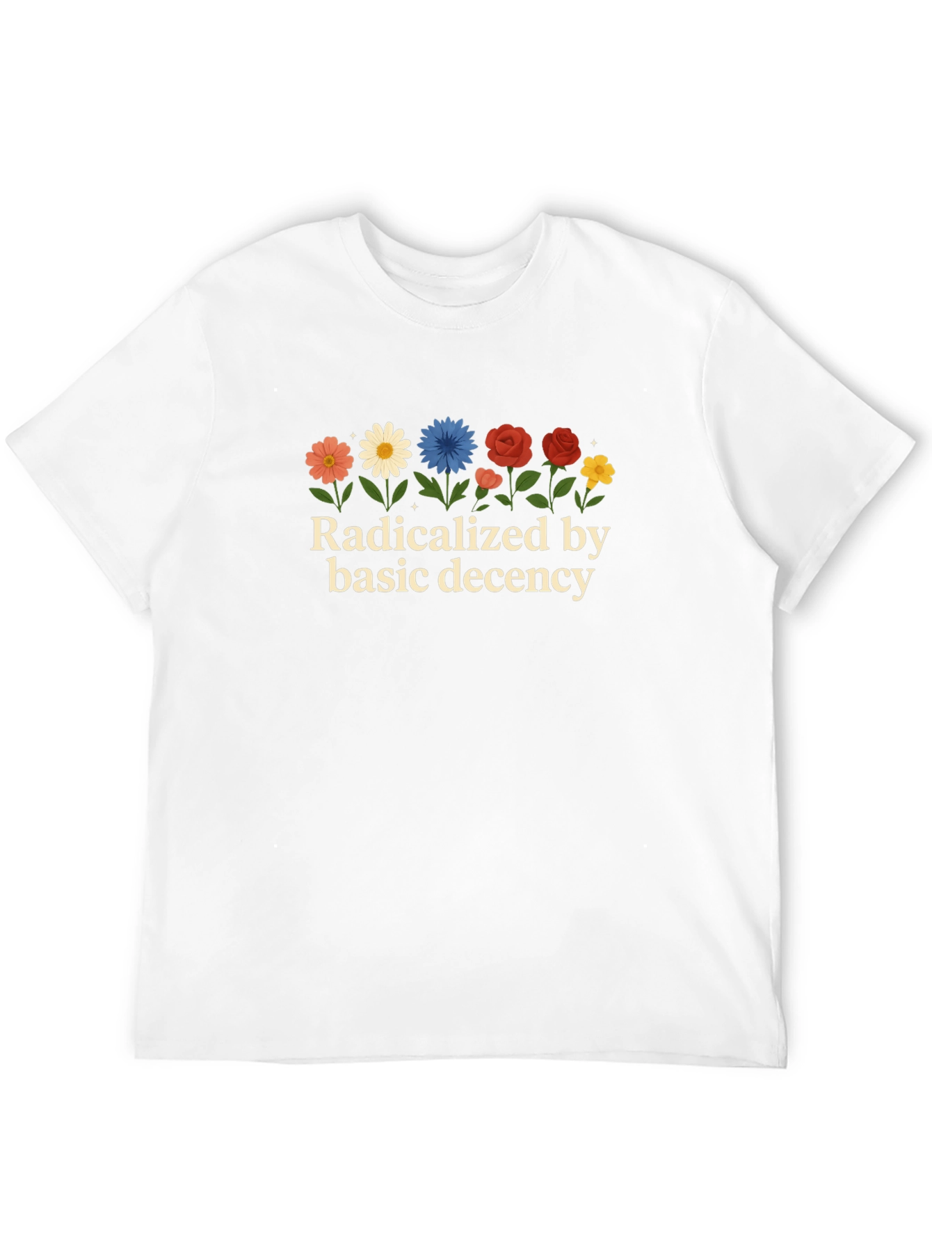 Black Radicalized by Decency Graphic Tee view 12