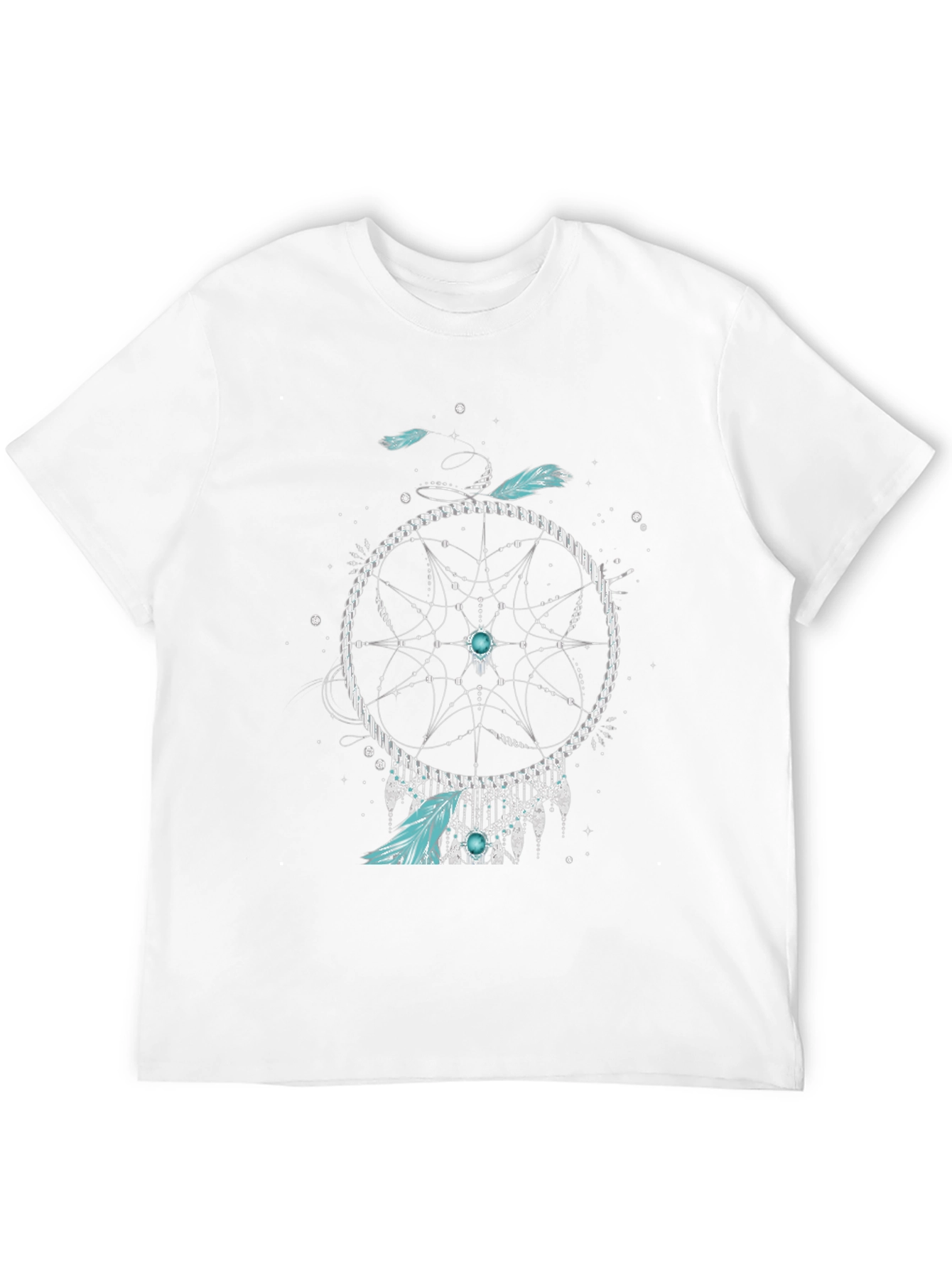 Black Dreamcatcher Graphic T-Shirt - Black view 12