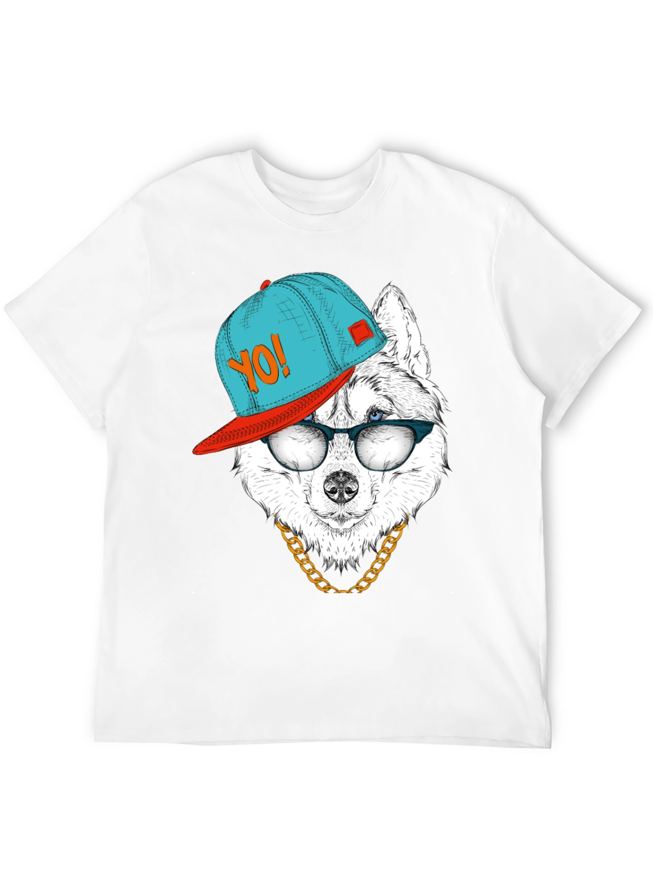 Cool Dog Graphic Tee - Hip Hop Style - 12