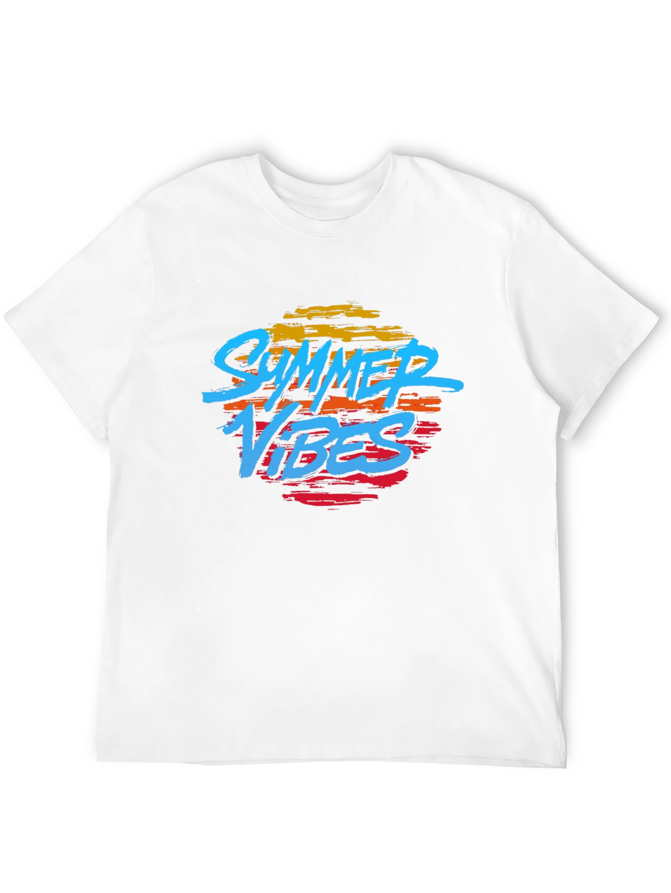 Black Summer Vibes Graphic T-Shirt - Black view 12