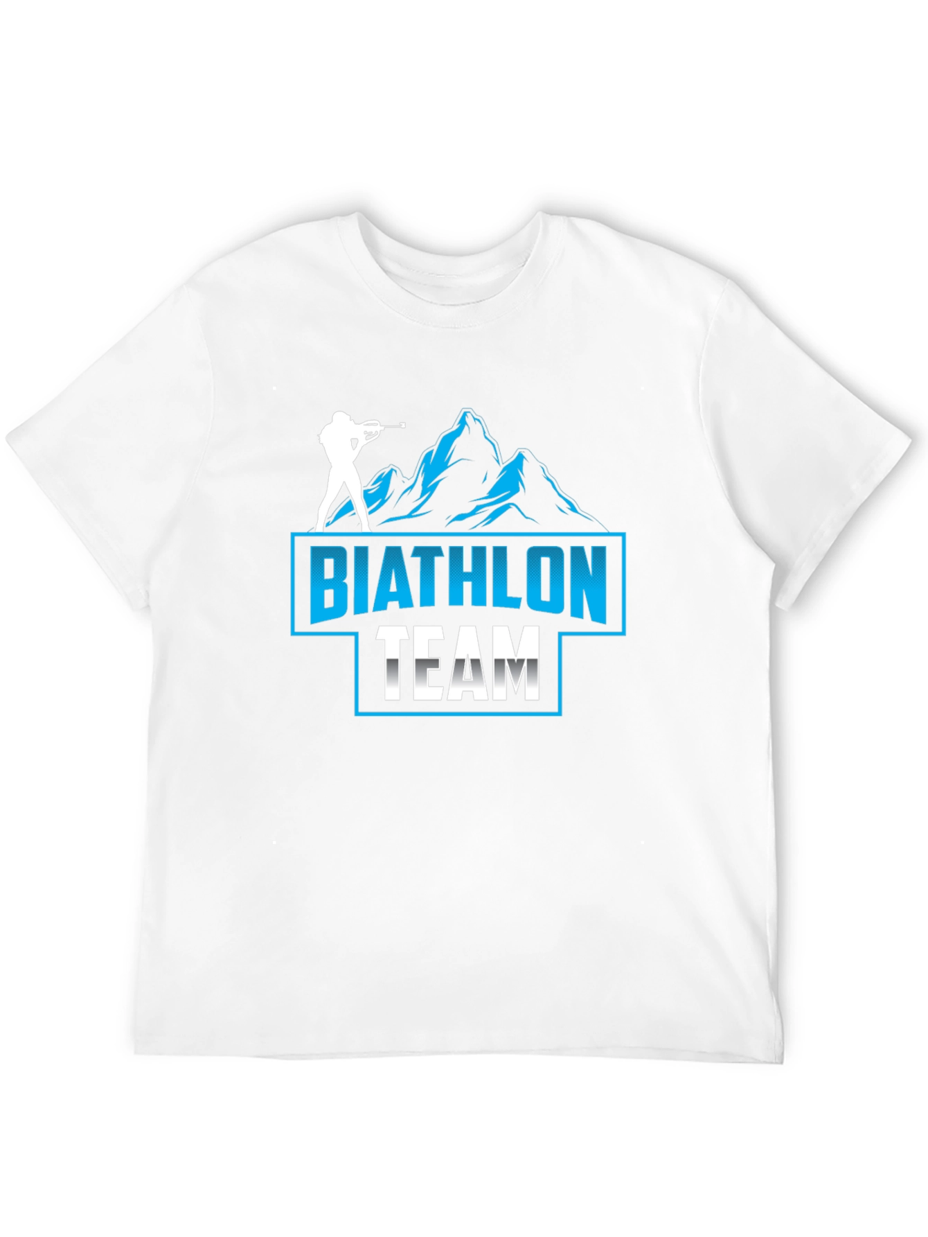 Black Biathlon Team T-Shirt - Black view 12