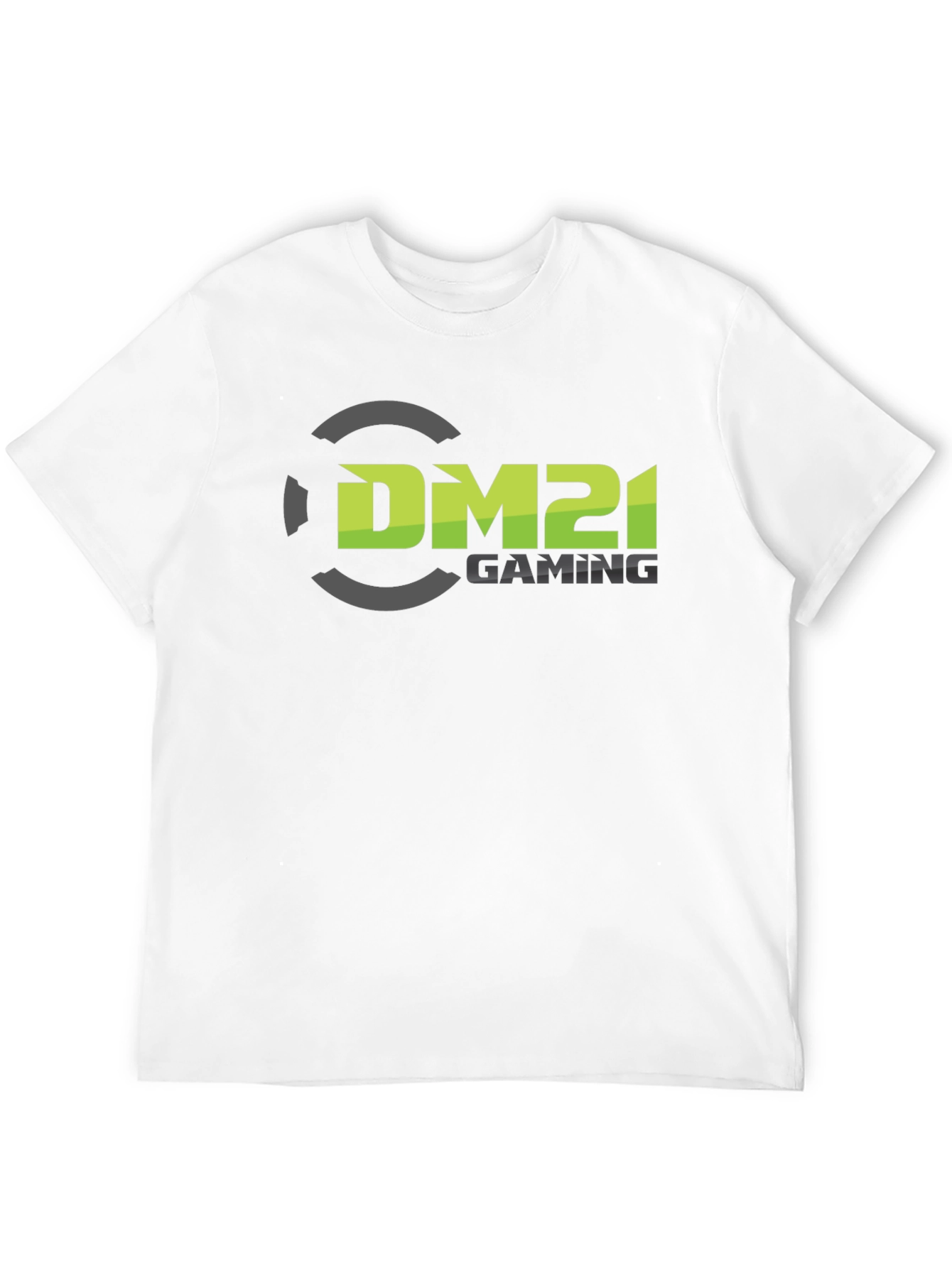 Black DM21 Gaming Black T-Shirt view 12