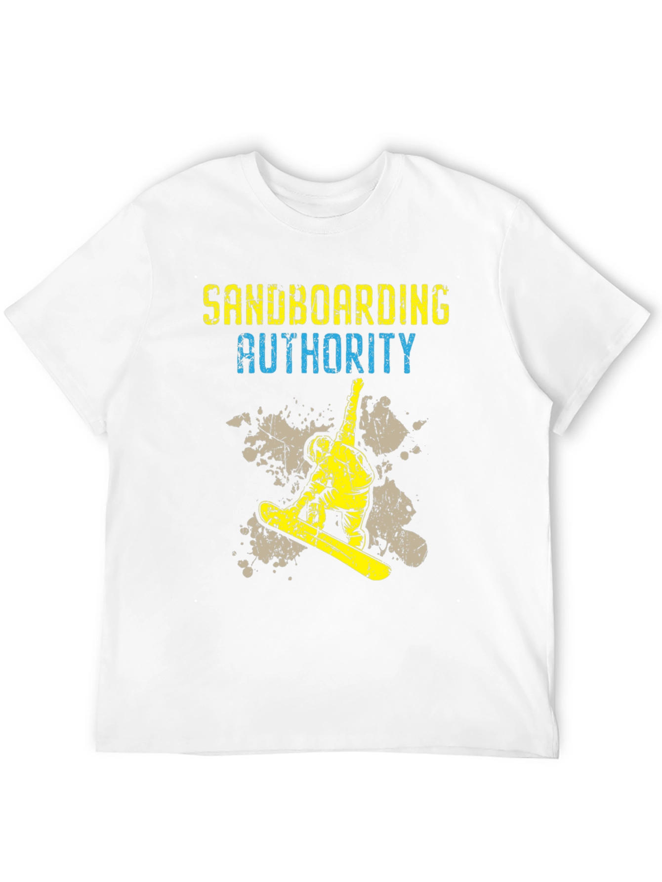 Black Sandboarding Authority Graphic Tee view 12