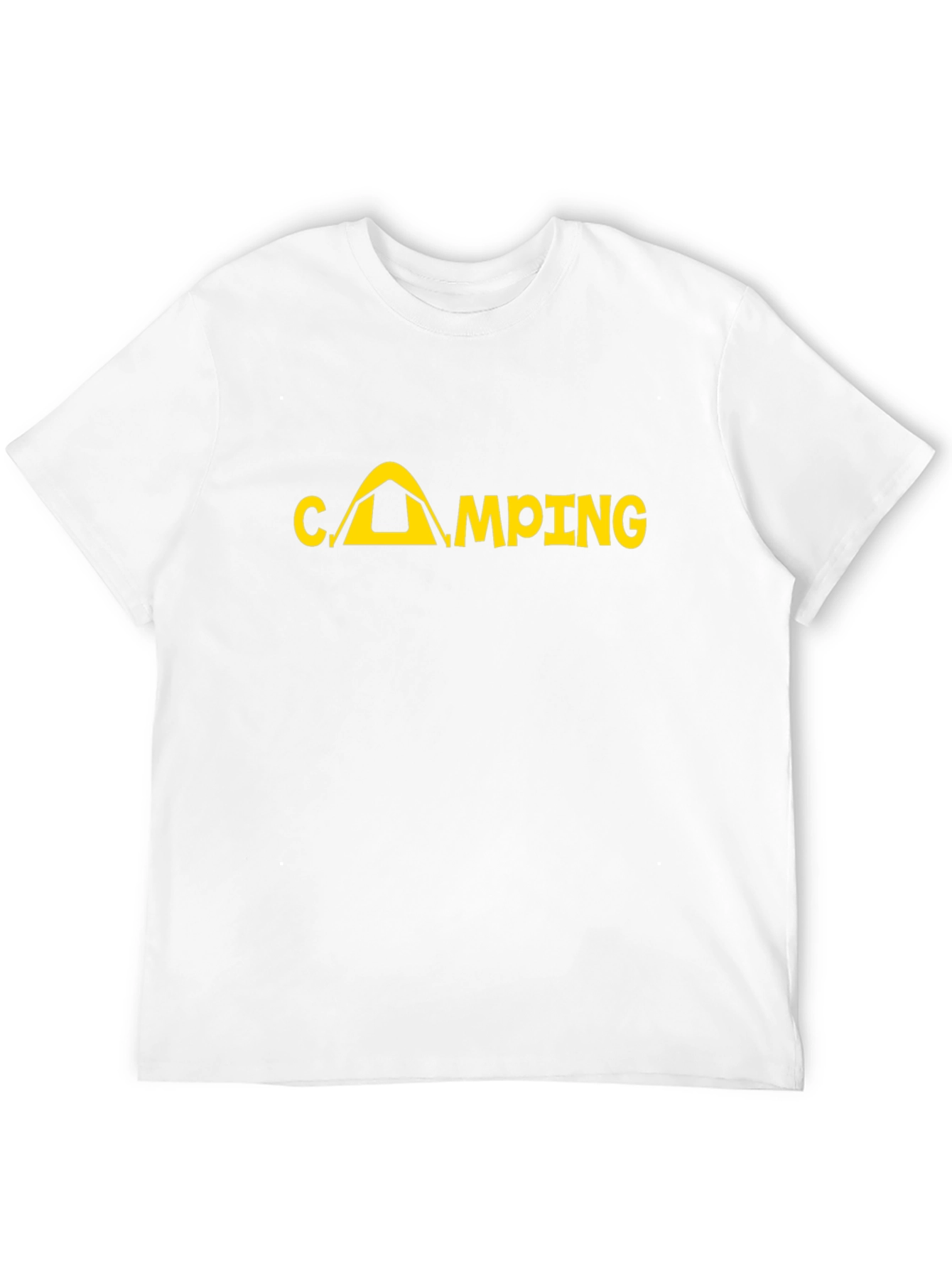Black Camping Graphic Print T-Shirt view 12