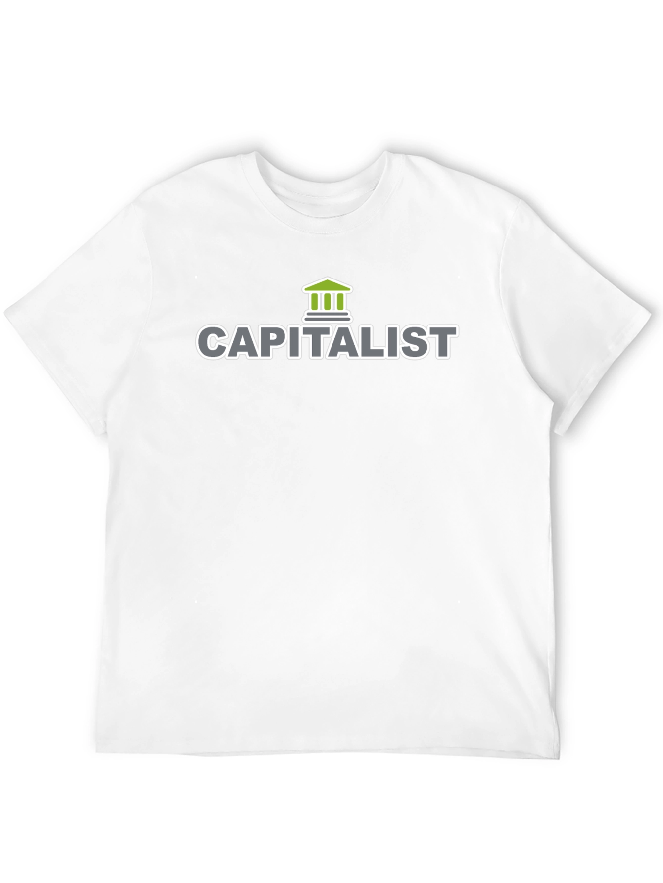 Black Capitalist T-Shirt - Mens Graphic Tee view 12