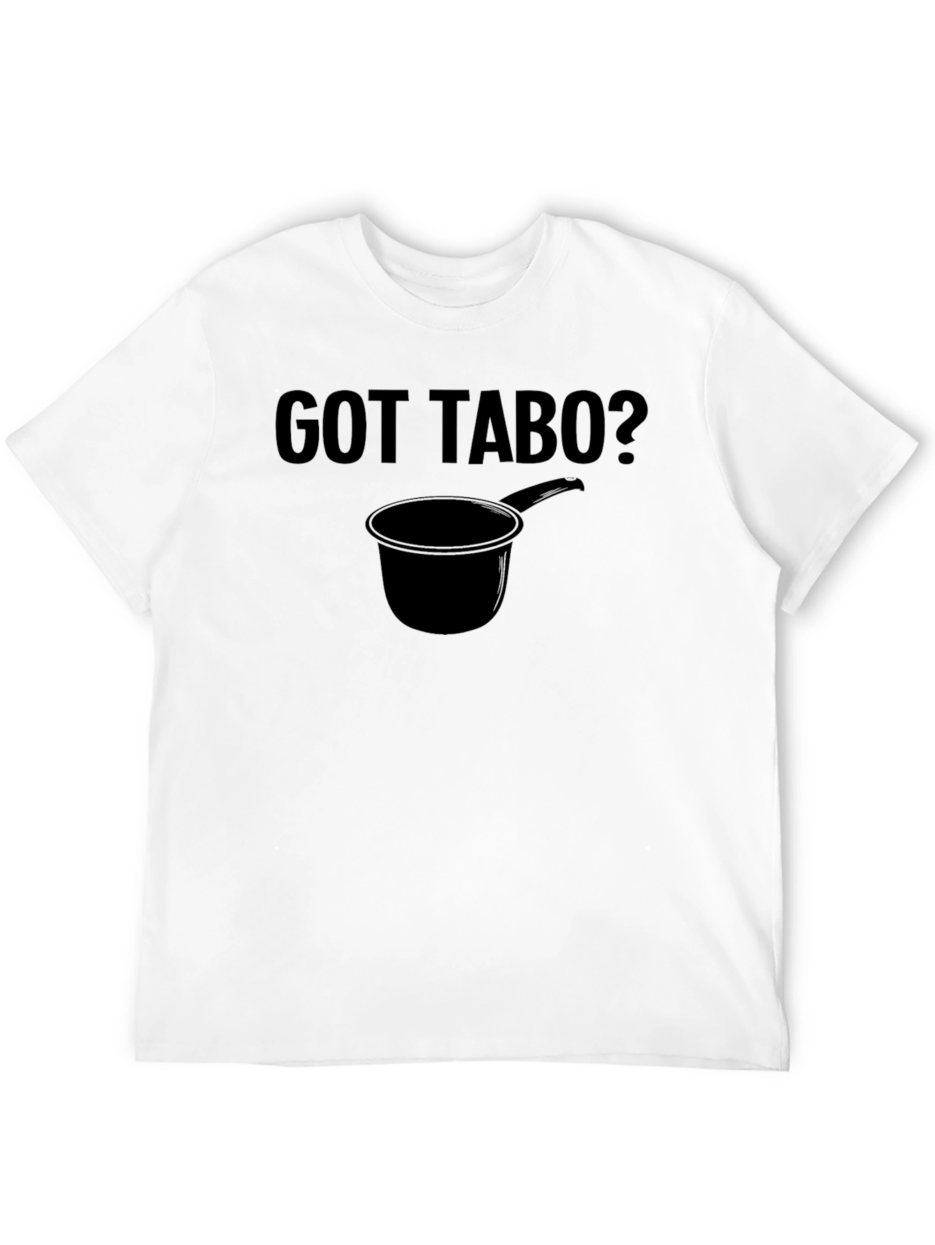 Black Got Tabo? Black Graphic Novelty T-Shirt view 12