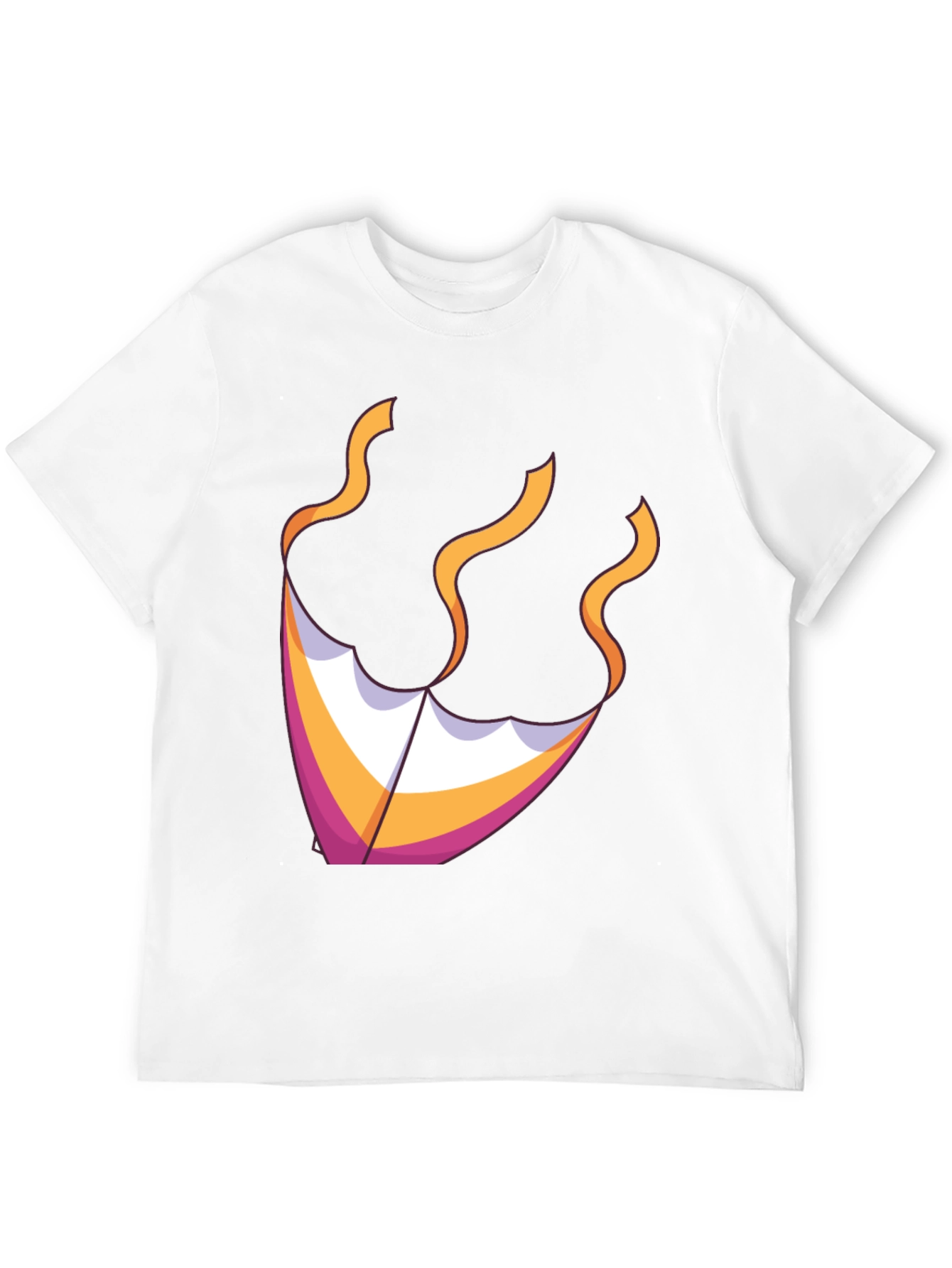 Black Kite Graphic Tee - Black Cotton Blend view 12