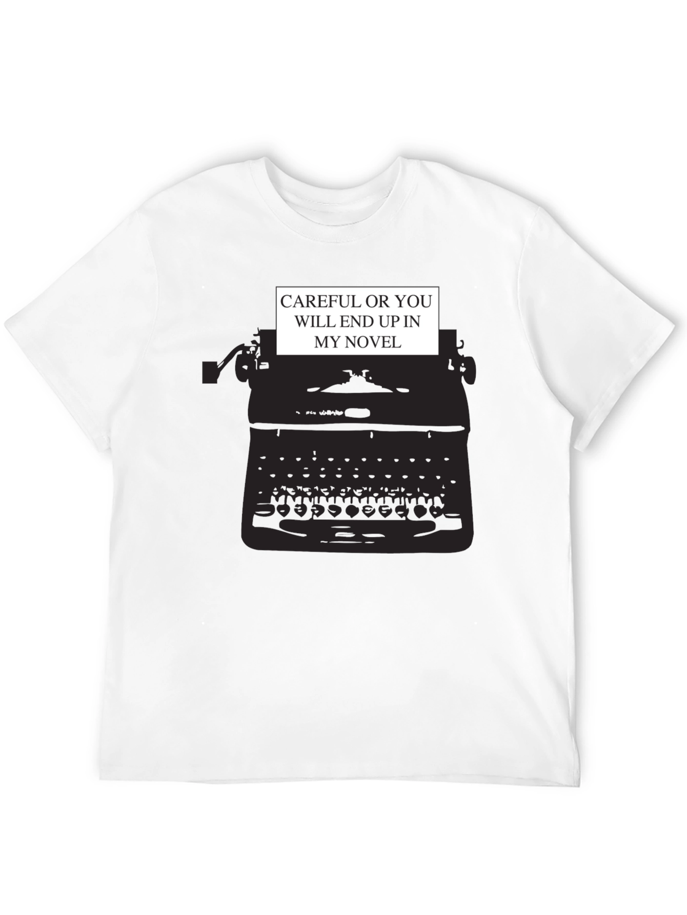 Black Writer's Threat T-Shirt view 12