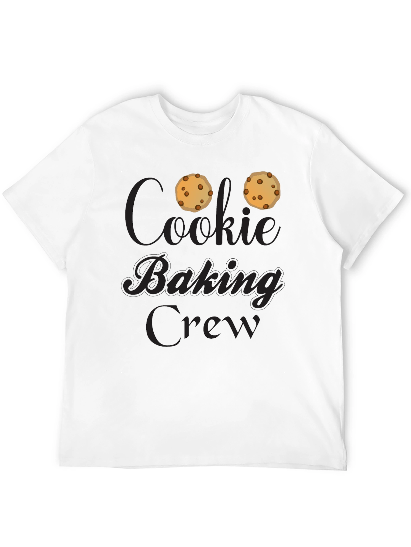 Black Cookie Baking Crew T-Shirt - Black view 12