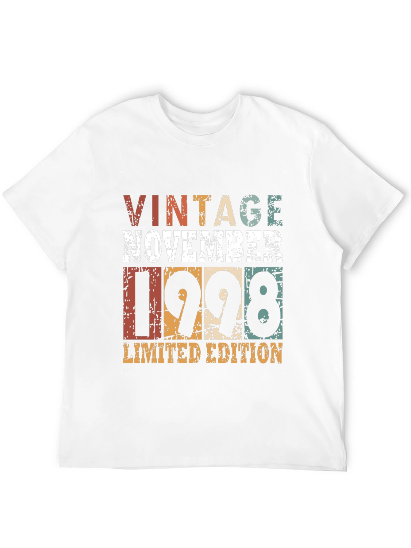 Black Vintage November 1998 Limited Edition T-Shirt view 12