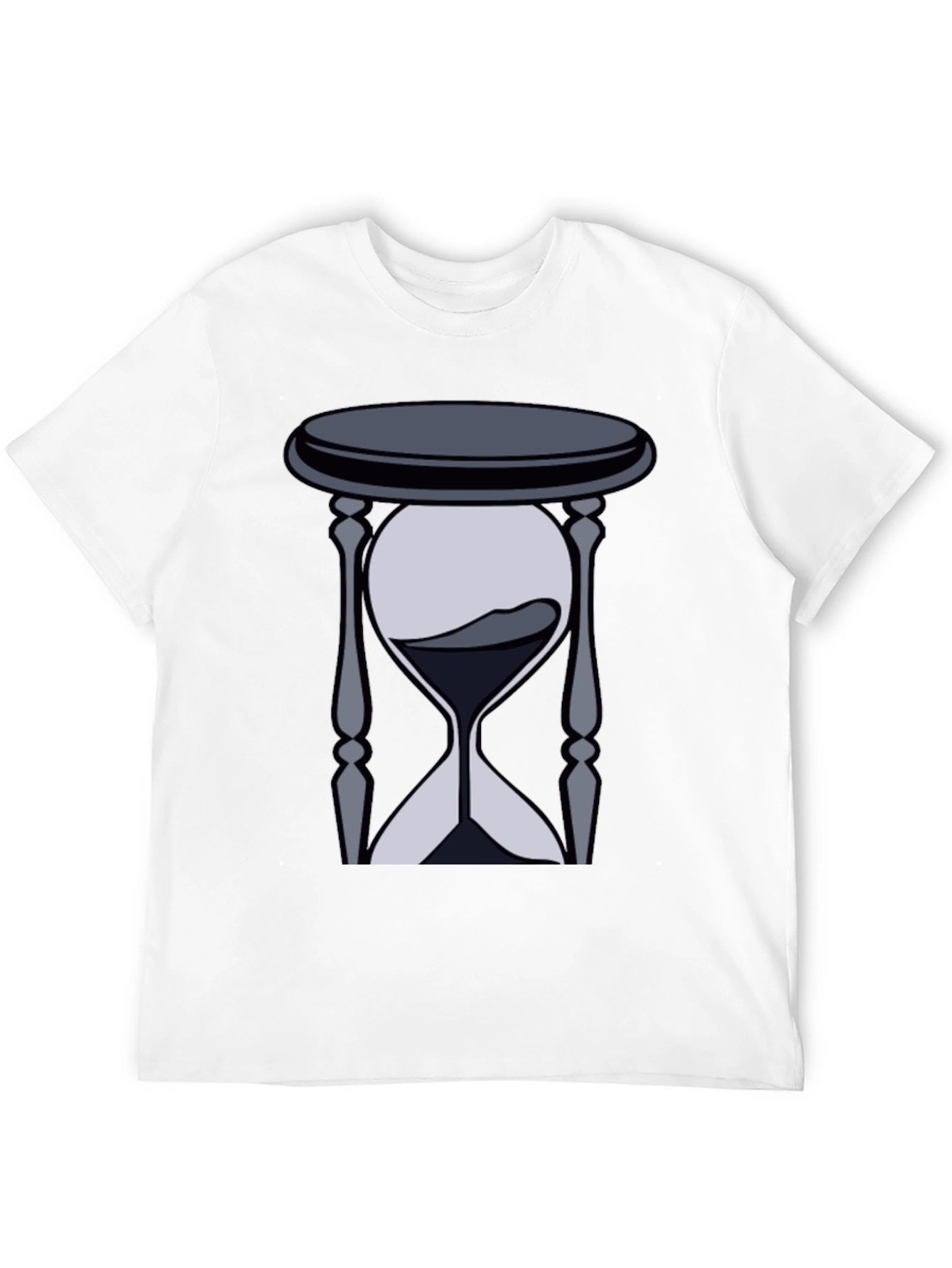 Black Hourglass Graphic Tee - Timeless Style view 12