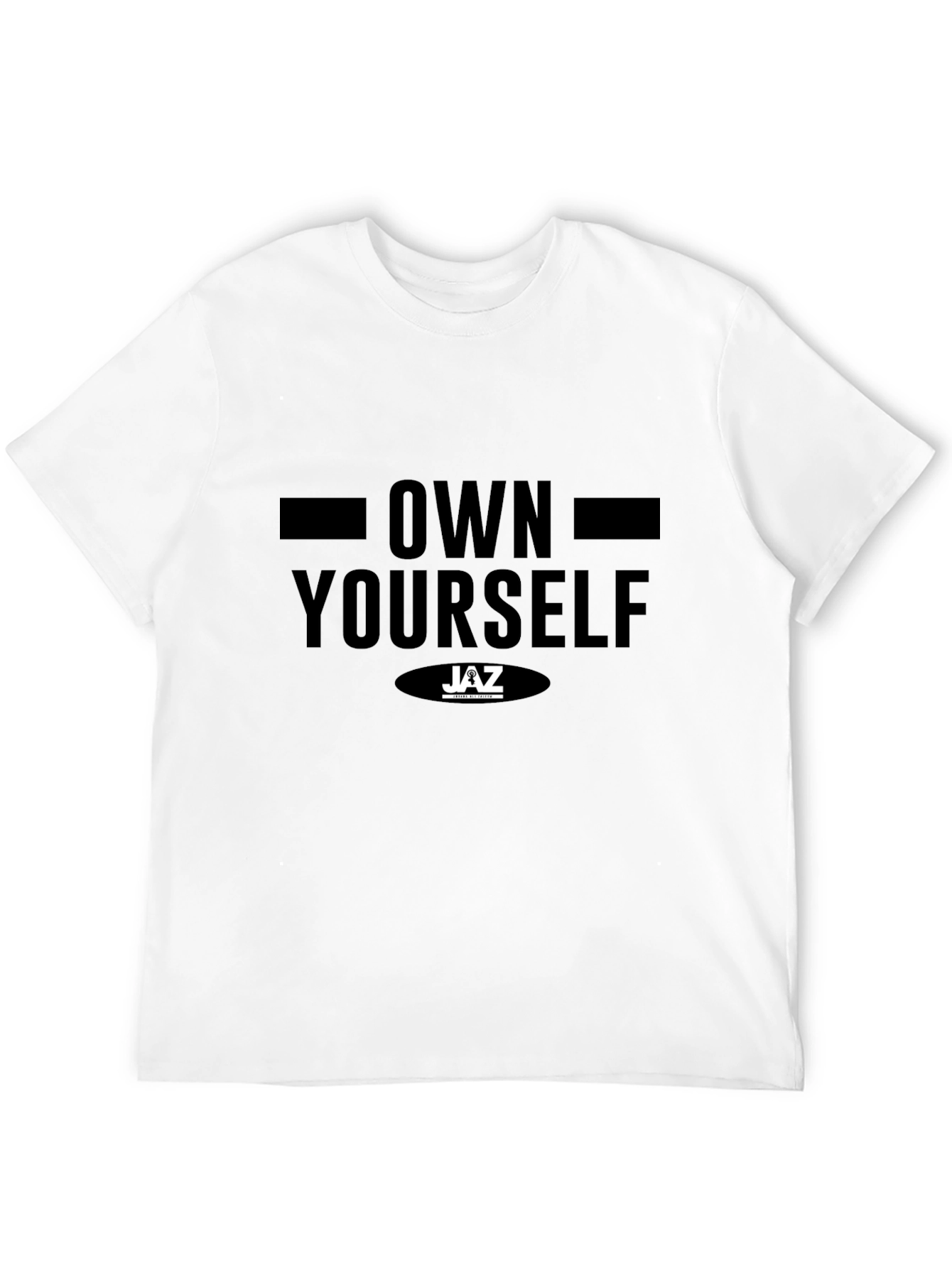 Black Own Yourself Black Graphic Tee - JAZ view 12