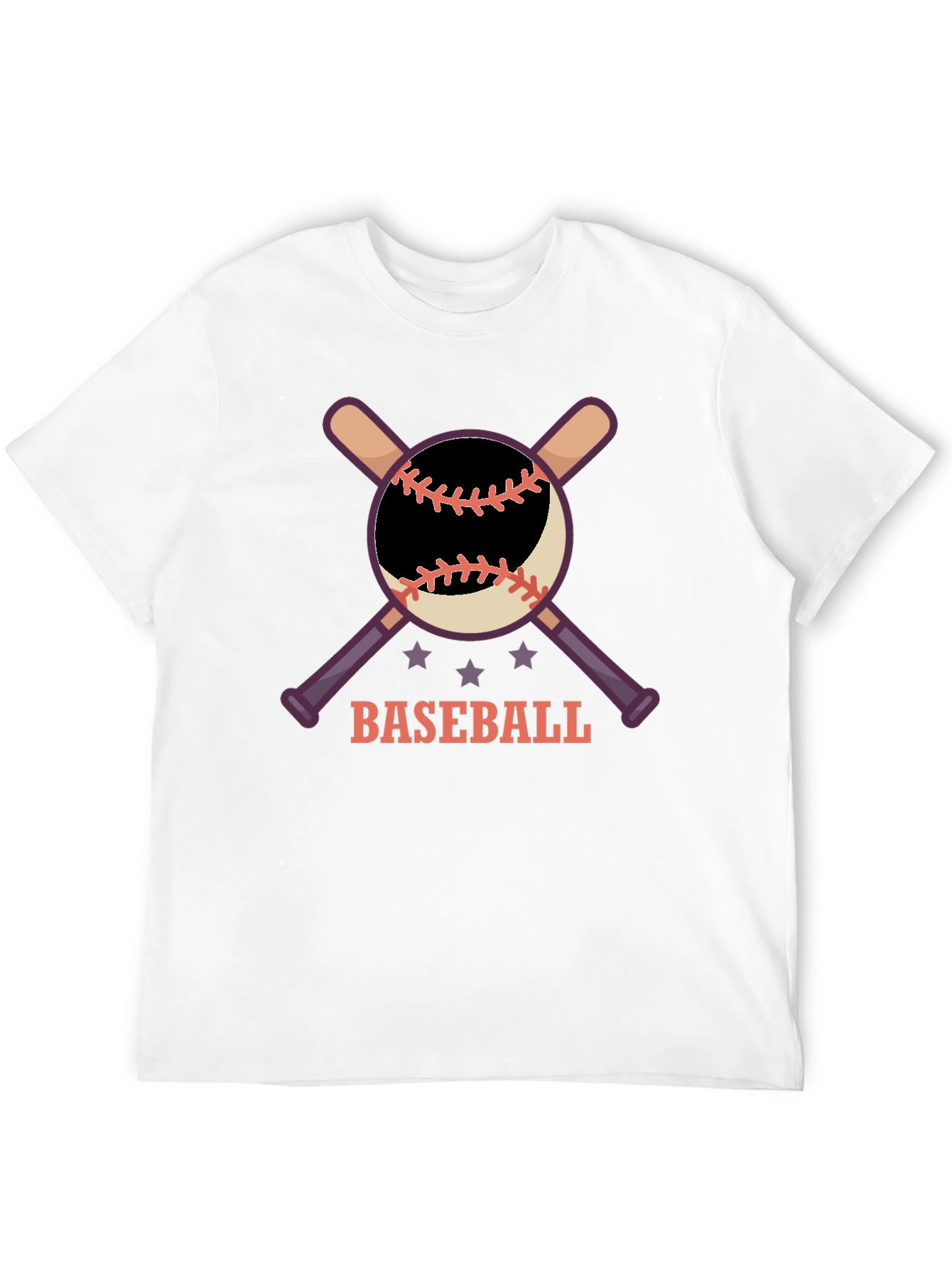 Black Baseball Graphic T-Shirt view 12