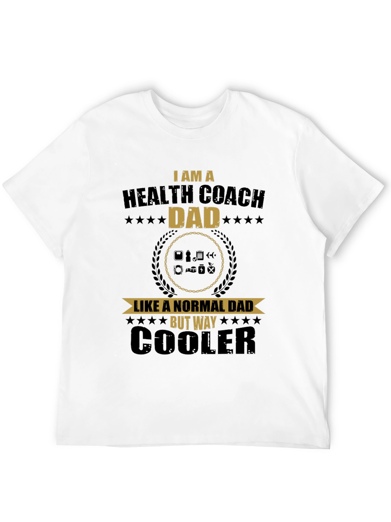 Health Coach Dad T-Shirt - Cool Father's Day Gift - 12